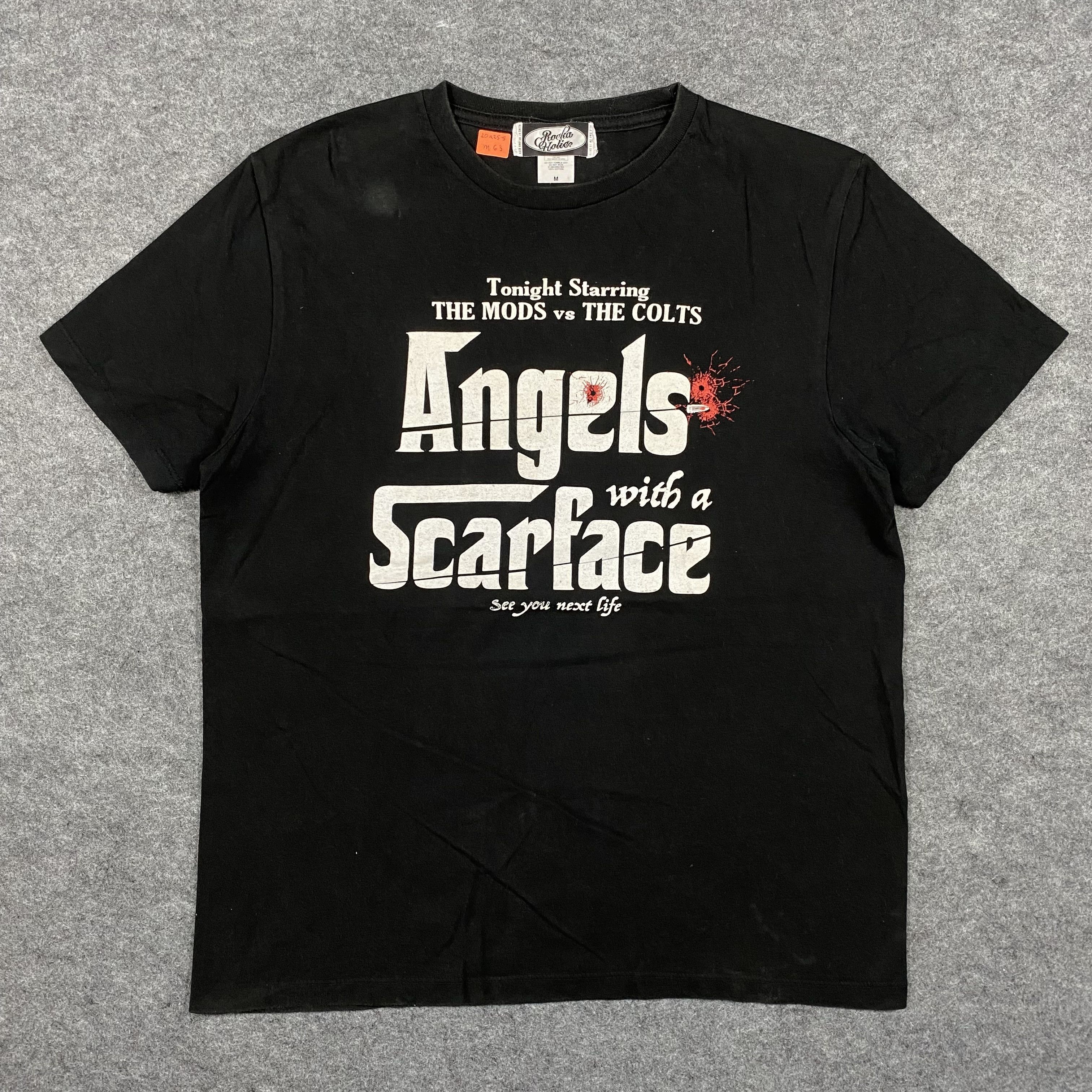 Japanese Brand Vtg Rockaholic X Scarface T-Shirt-M063 Size US M / EU 48-50 / 2 - 1 Thumbnail