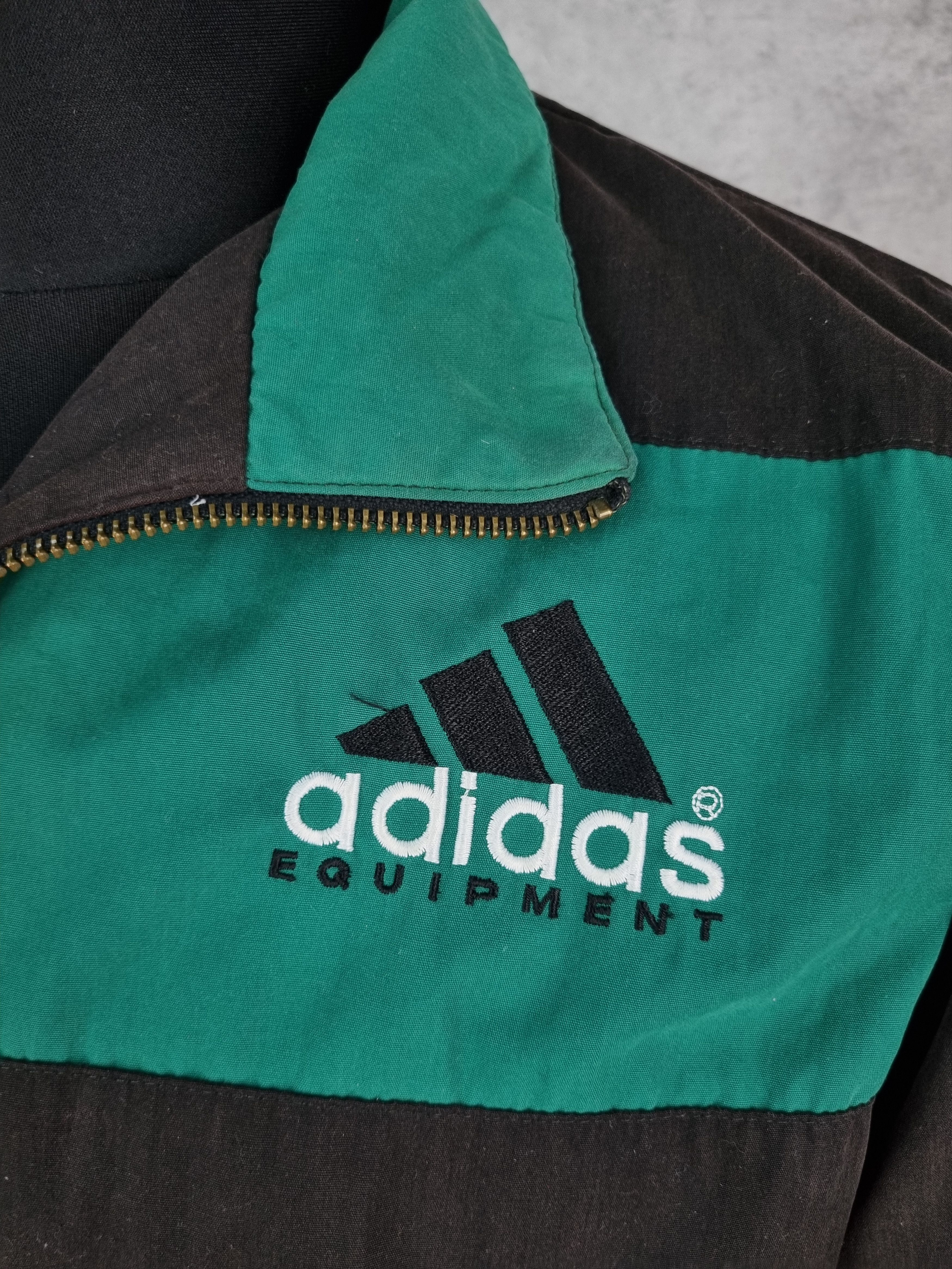 Adidas 90s Adidas Equipment Vintage Big Logo Track Top Size US M / EU 48-50 / 2 - 12 Thumbnail