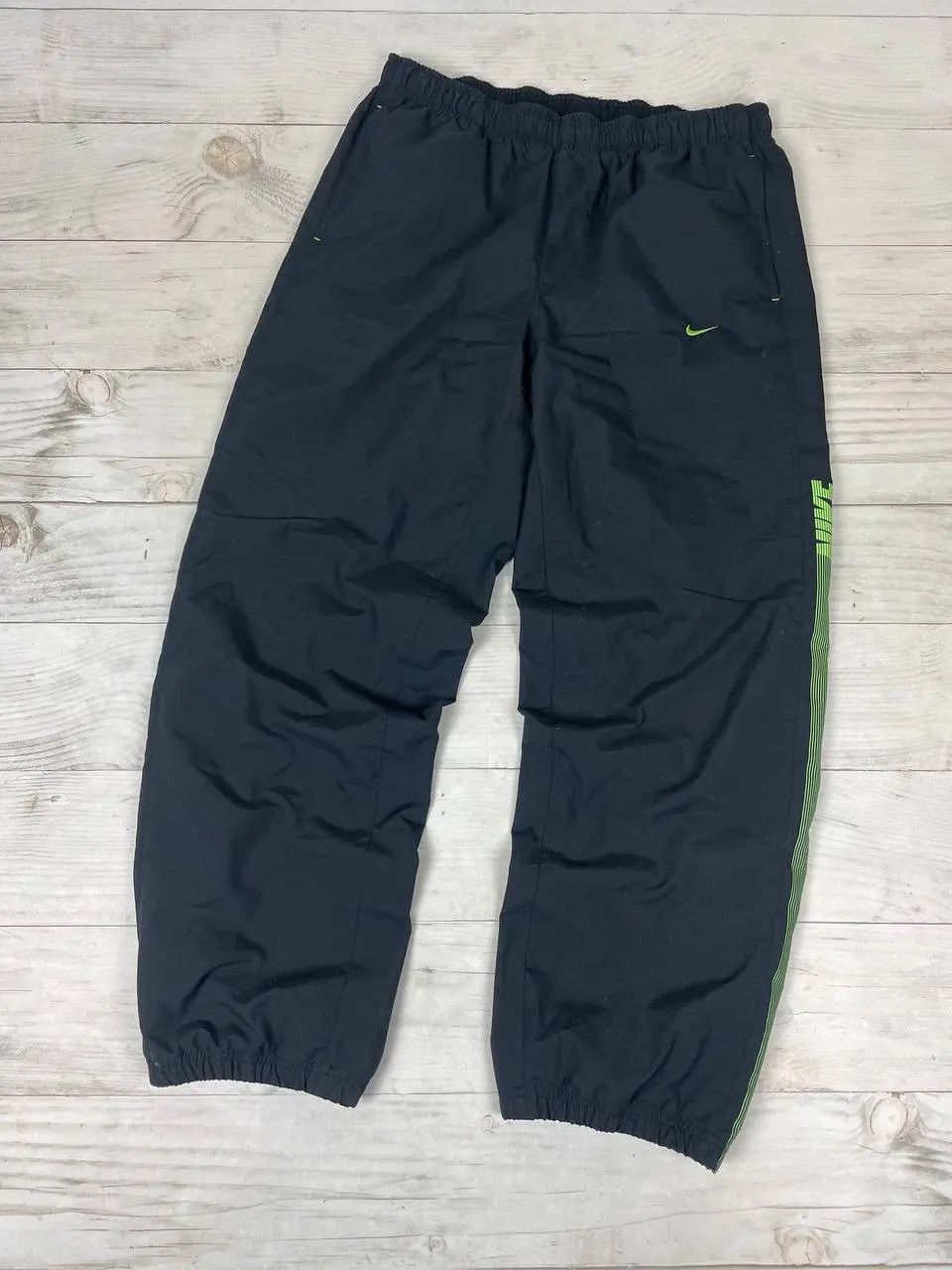 Nike Vintage Nike Track Pants Striped 00s Swoosh Y2K Size US 34 / EU 50 - 3 Thumbnail