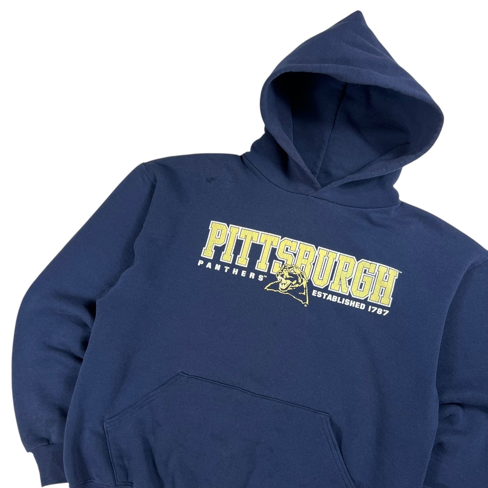 Russell Athletic × Vintage Y2K Russell Pitt Panthers University of Pittsburgh hoodie Size US M / EU 48-50 / 2 - 4 Thumbnail