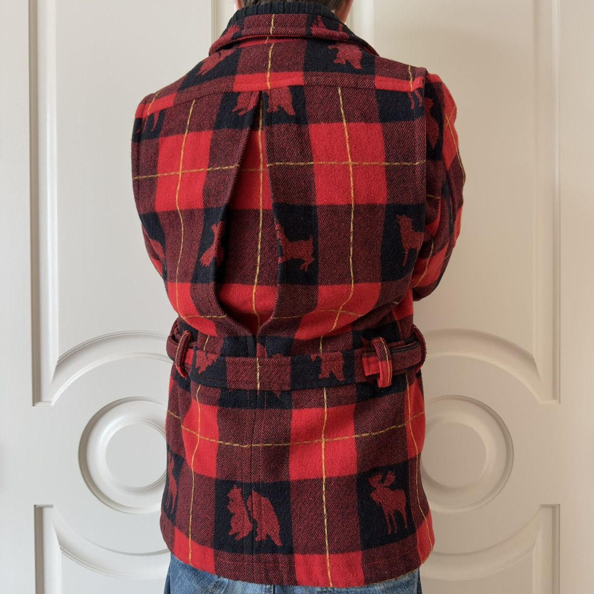 Dsquared2 Dsquared2 F/W 2004 Plaid Wool Coat Size 46 Size US M / EU 48-50 / 2 - 3 Thumbnail