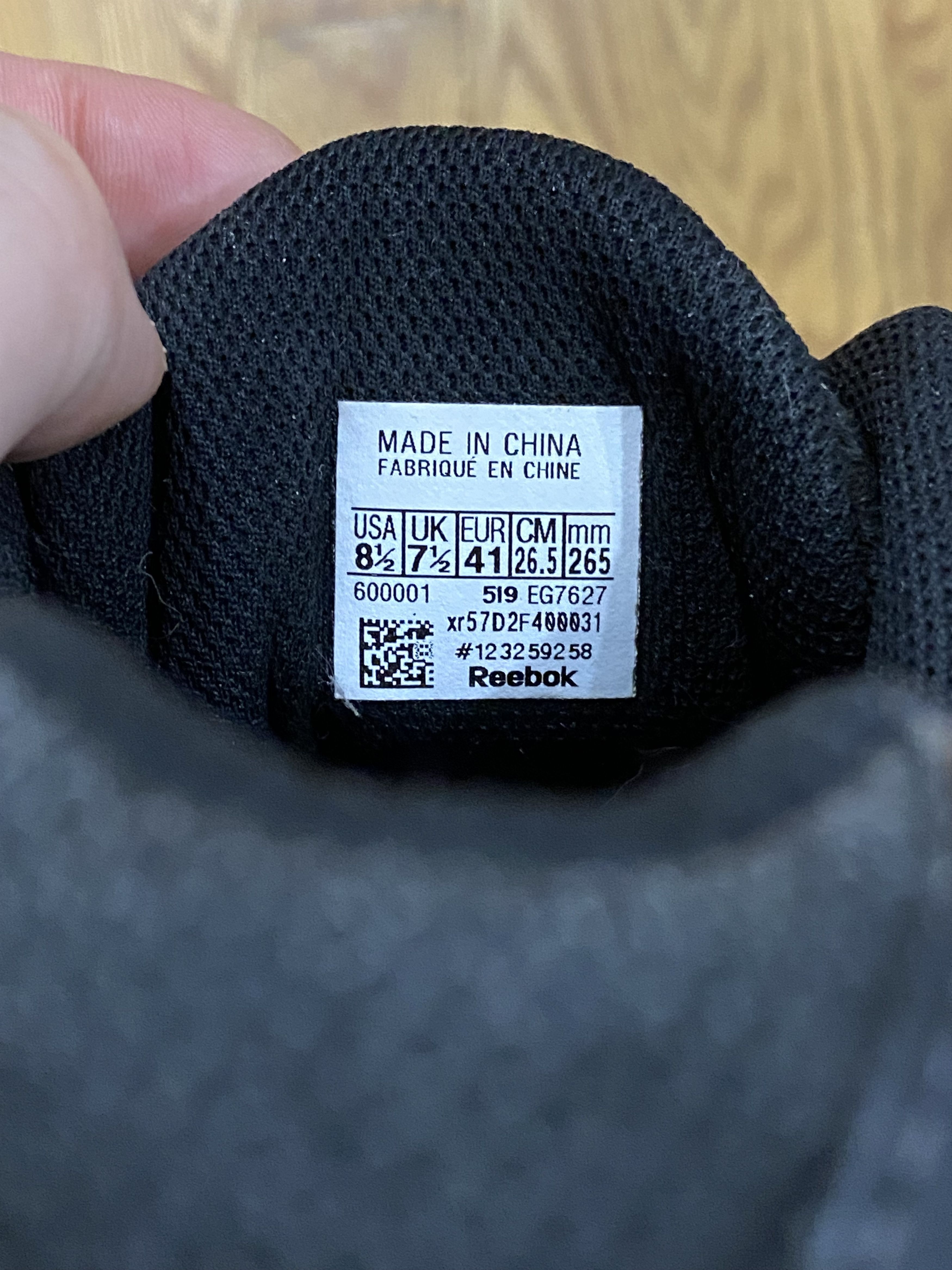 Vetements Vetements ‘Artisanal’ Black Scratch-Off Reebok Spike Runner Size US 8.5 / EU 41-42 - 13 Thumbnail
