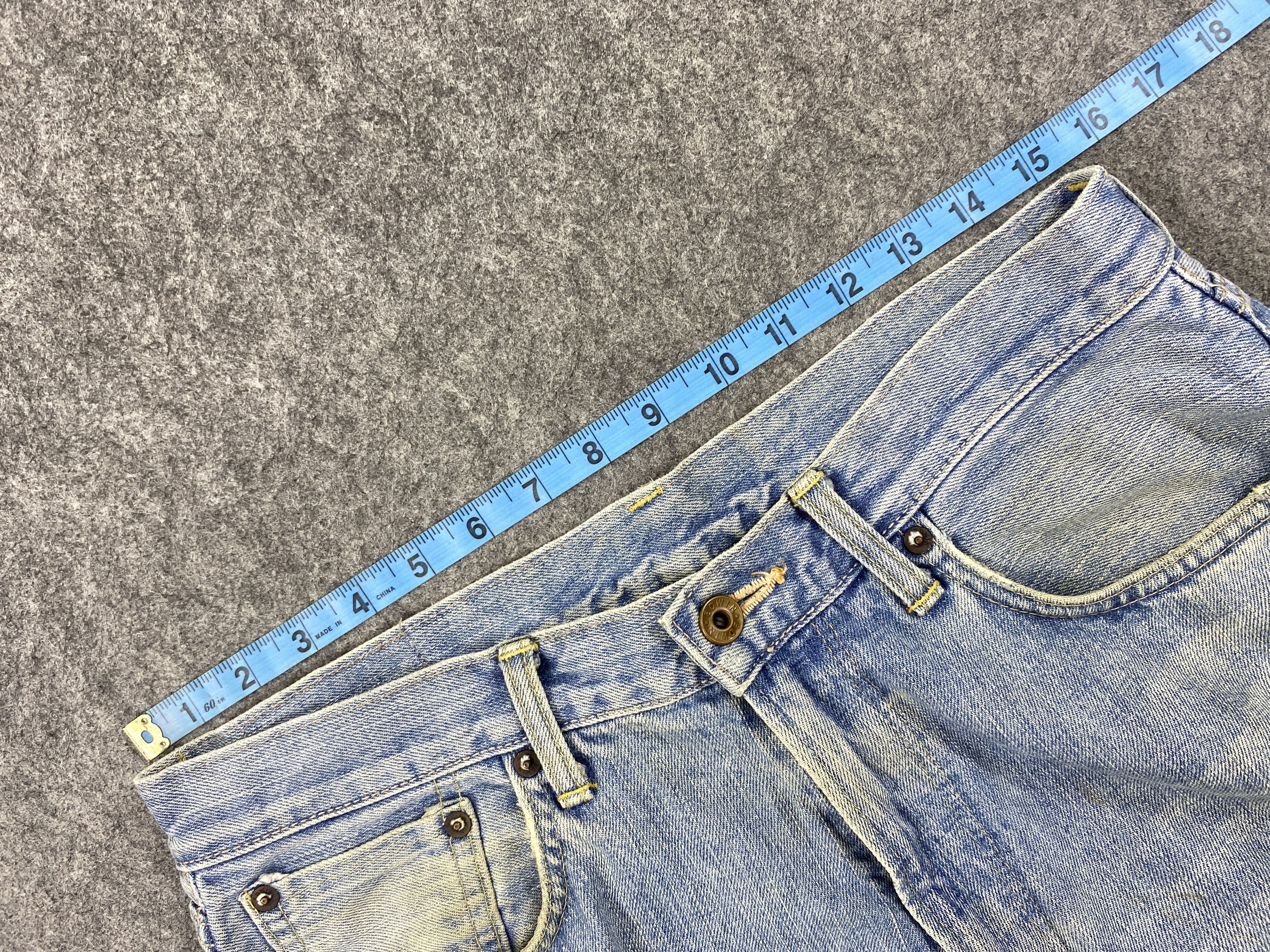 Edwin Vintage Mud Wash Selvedge Edwin 505 Jeans 31x31.5 -JN1332 Size US 31 - 5 Thumbnail
