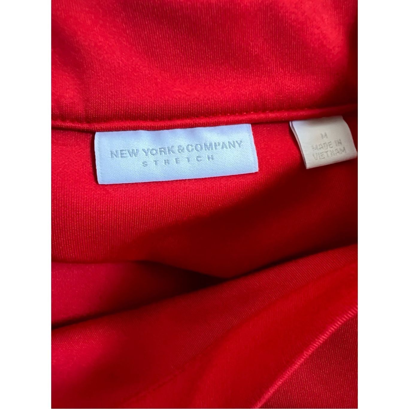 Other NEW YORK COMPANY MIDI BODYCON RED PENCIL DRESS M Size M / US 6-8 / IT 42-44 - 5 Thumbnail