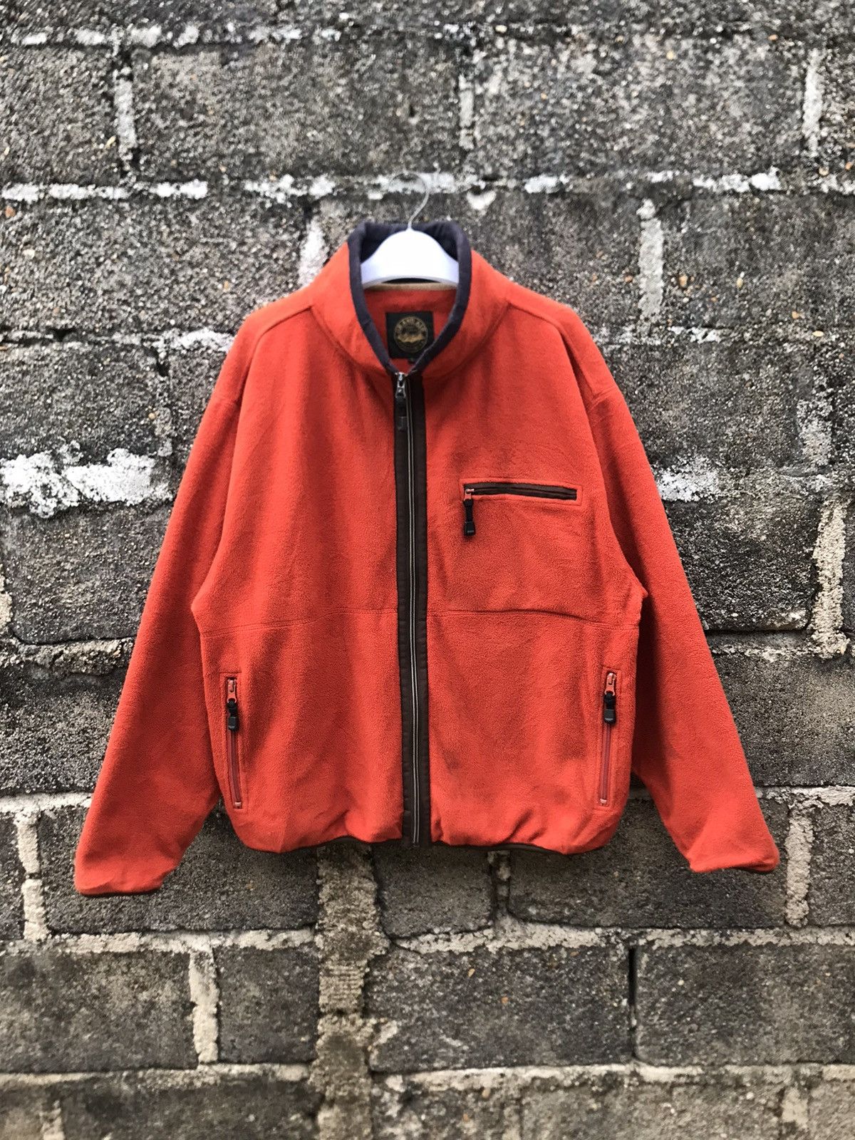 Japanese Brand ⚡️Vintage Grand Air Fleece Zipper Outdoor Jacket Size US L / EU 52-54 / 3 - 1 Thumbnail