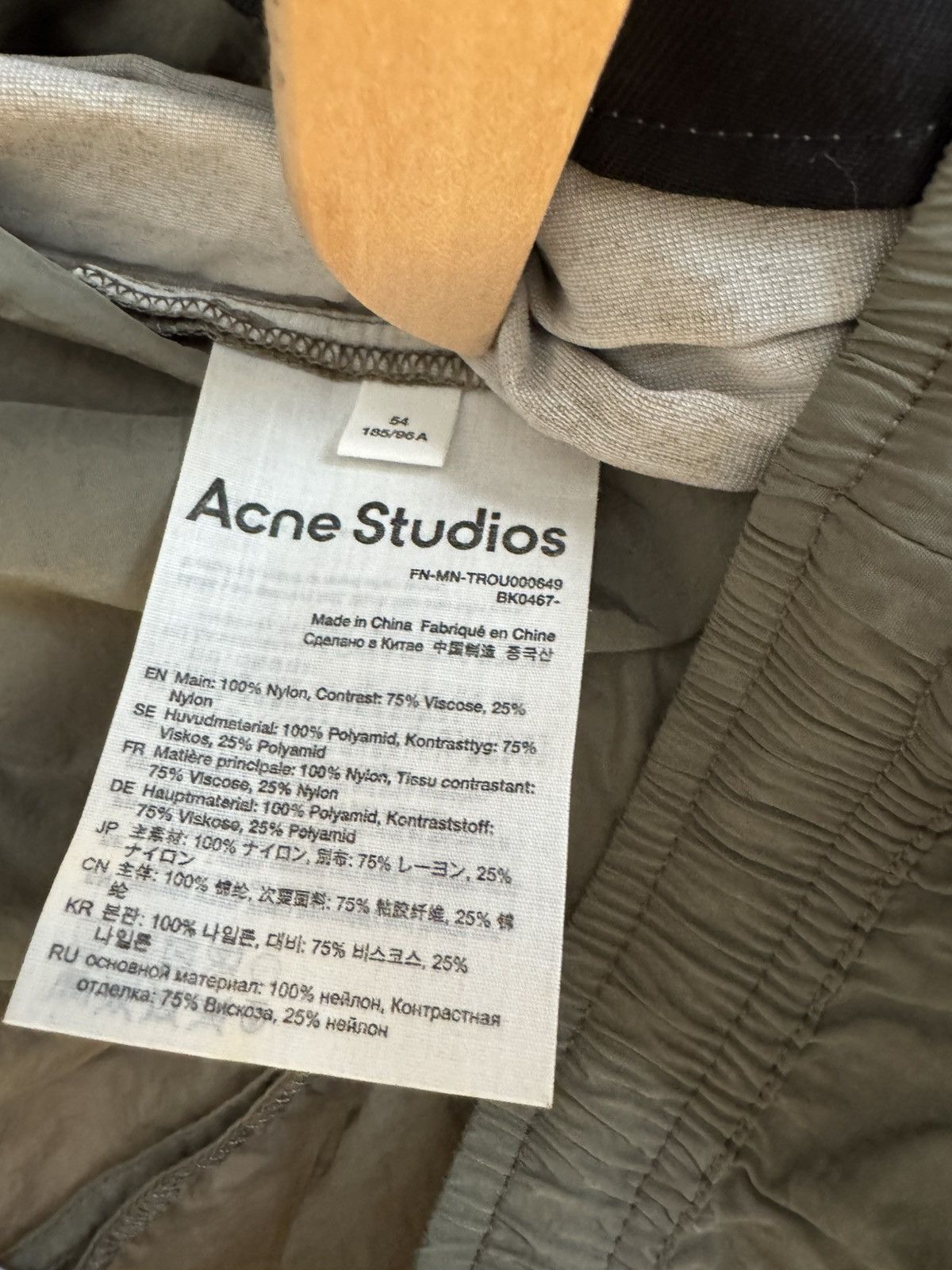 Acne Studios Acne Studios Casual Trousers Size US 38 / EU 54 - 6 Thumbnail