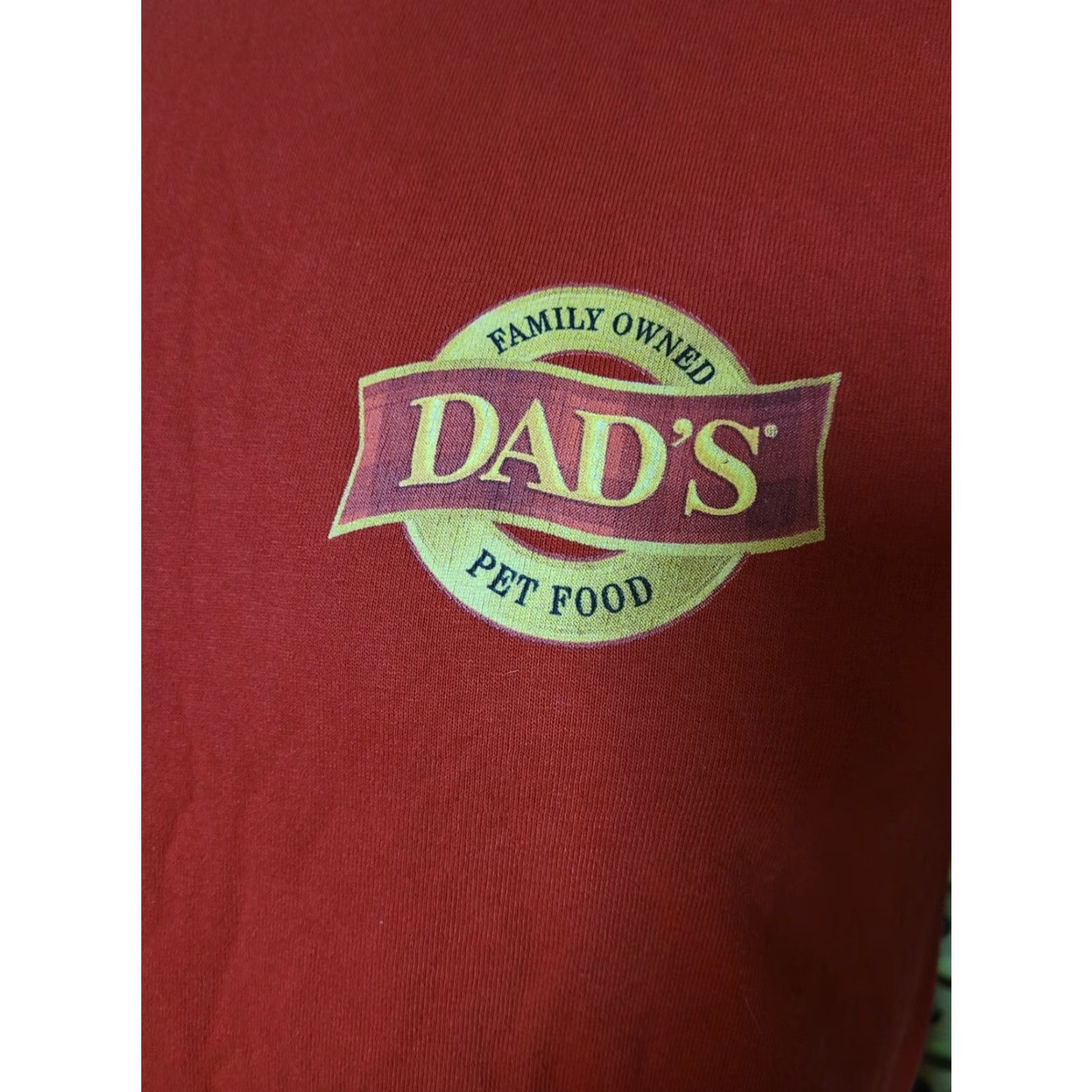 Jerzees Dads Pet Food T Shirt Medium Red Jerzees 100% Cotton Logo Graphic Tee Cat Dog Men Short Sleeve Crew Neck Size US M / EU 48-50 / 2 - 2 Thumbnail