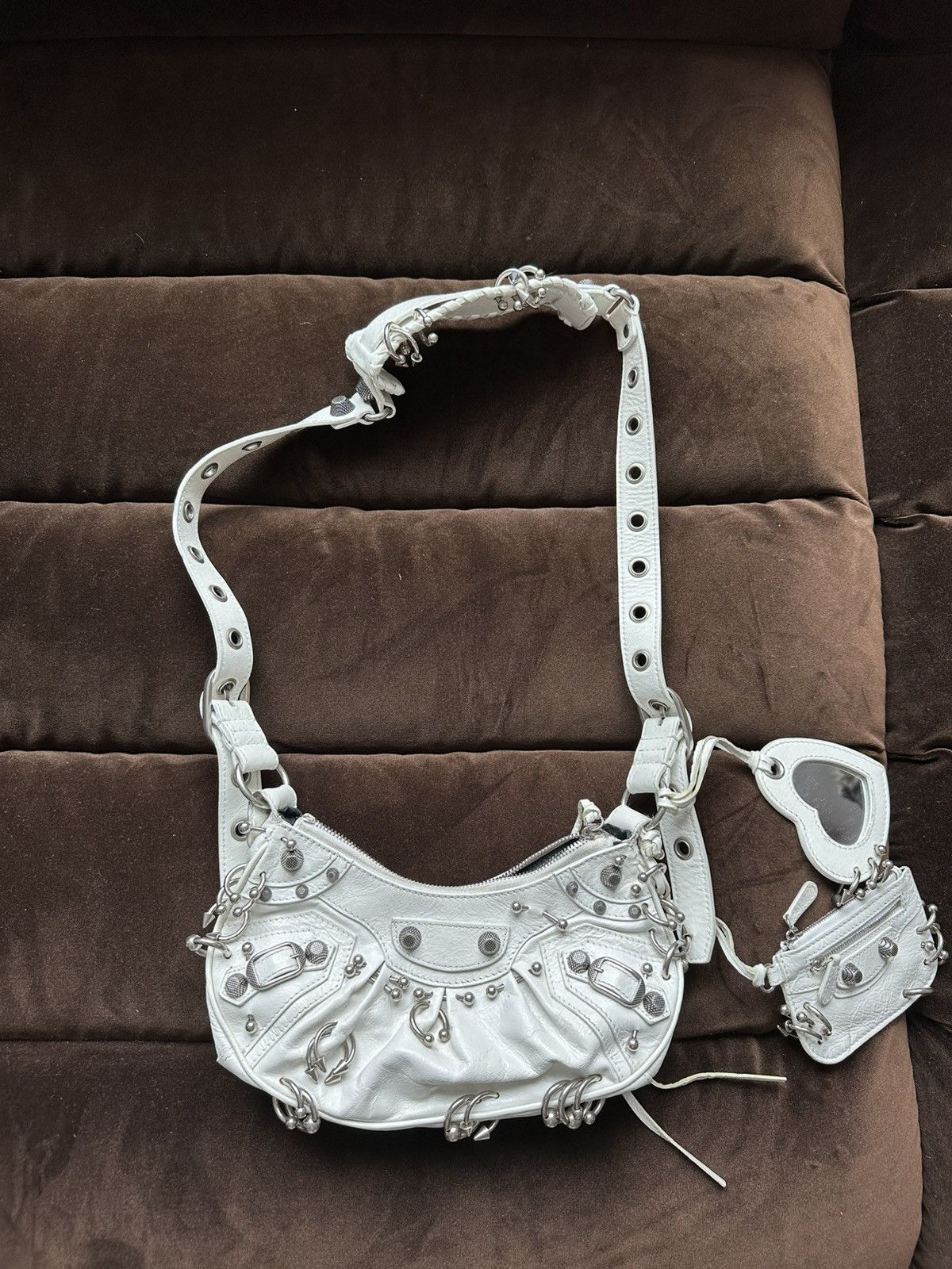 Balenciaga BALENCIAGA Le Cagole XS Leather Piercing Bag | Grailed