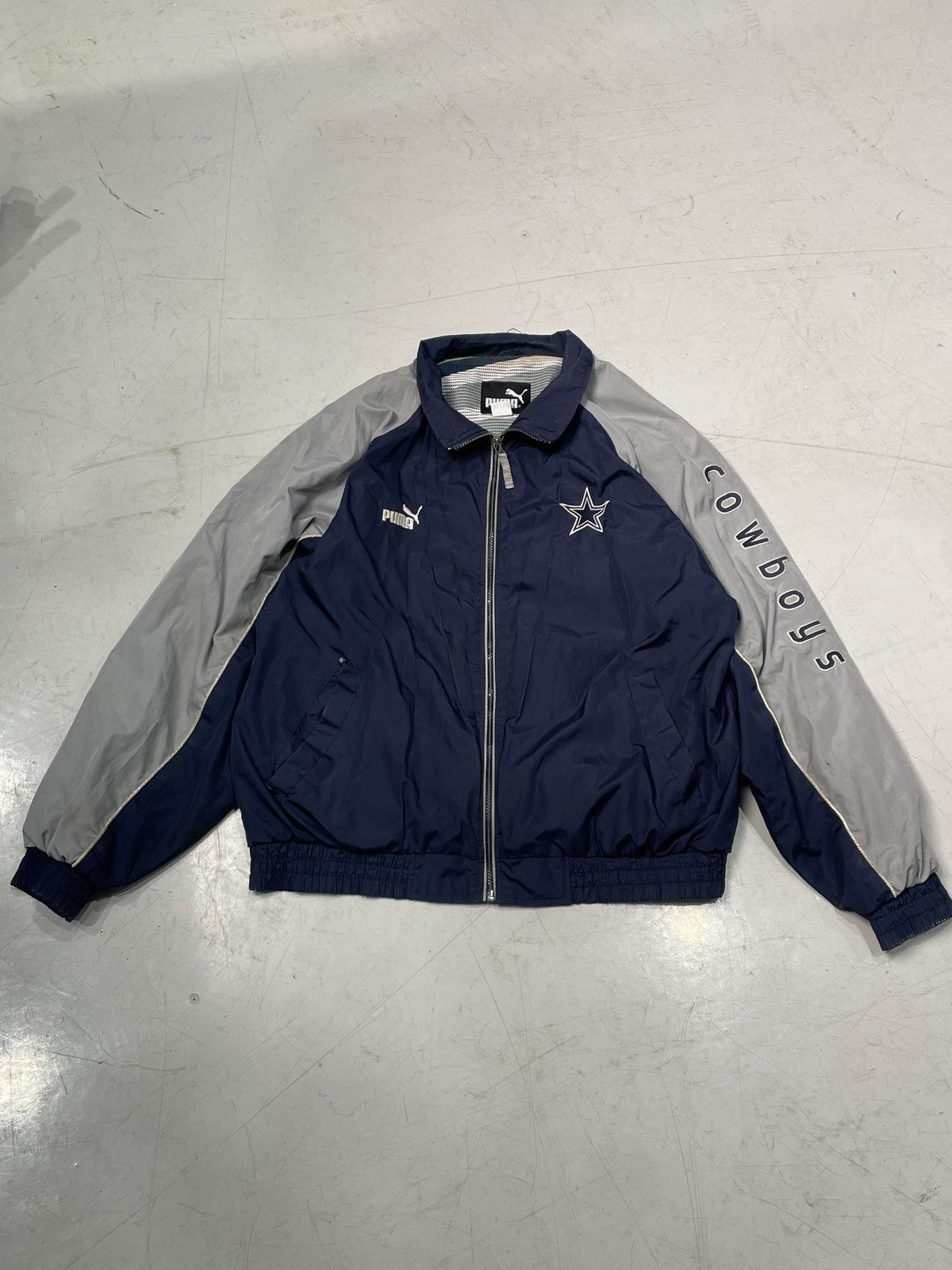 NFL × Puma Vintage Dallas Cowboys Windbreaker Size US XL / EU 56 / 4 - 1 Thumbnail