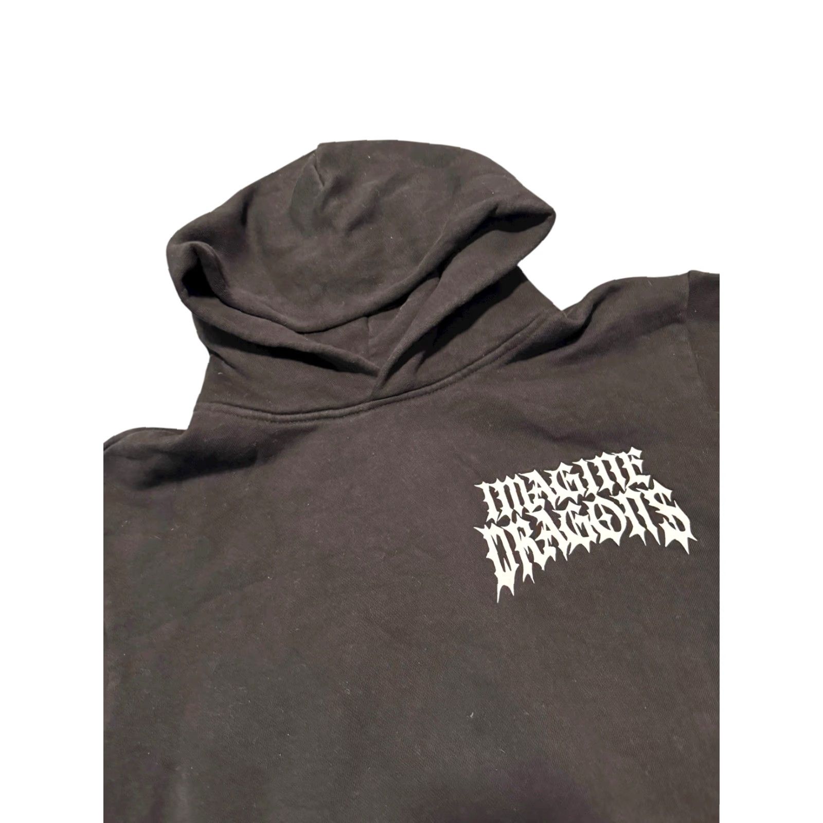 Vintage Authentic Imagine Dragons Hoodie Mens Small Black Loom World Official Tour 2024 Size US S / EU 44-46 / 1 - 7 Thumbnail