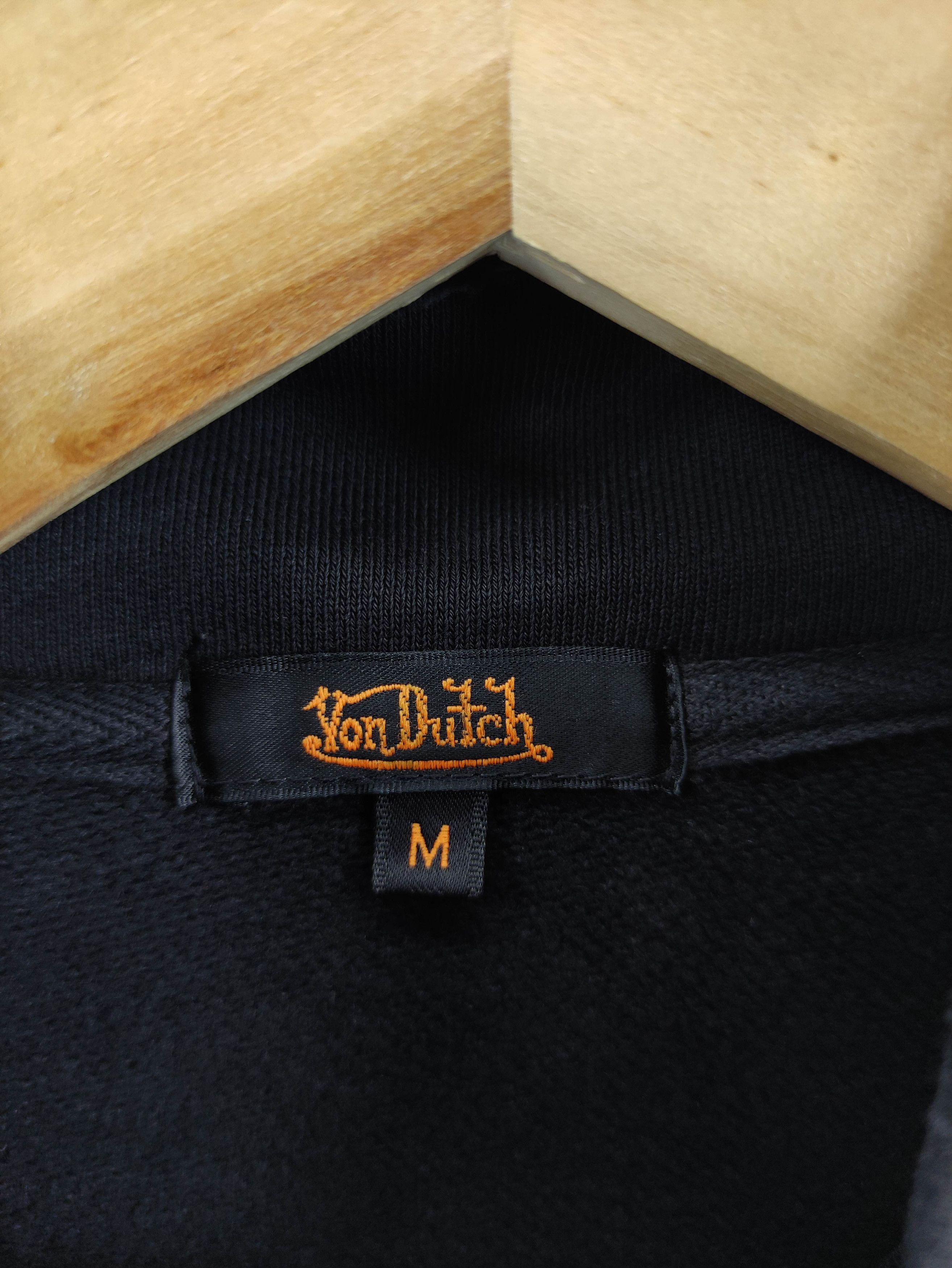 Von Dutch Vintage Von Dutch Distressed Sweater Zipper Patch Size US M / EU 48-50 / 2 - 11 Thumbnail