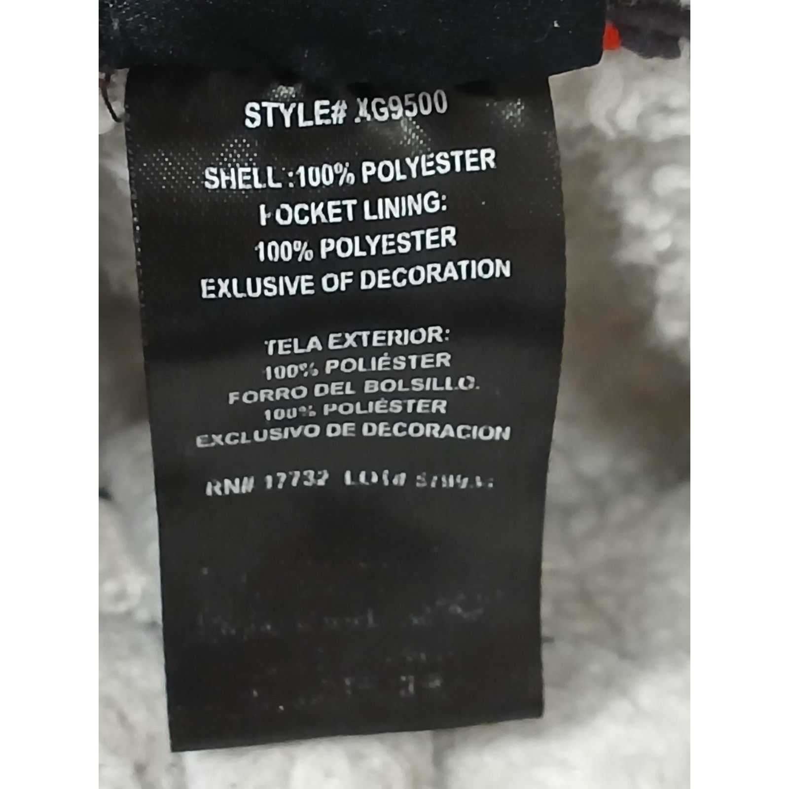 Other Gerry (No Size) Gray Fluff Zip Down Sherpa Size ONE SIZE - 9 Thumbnail