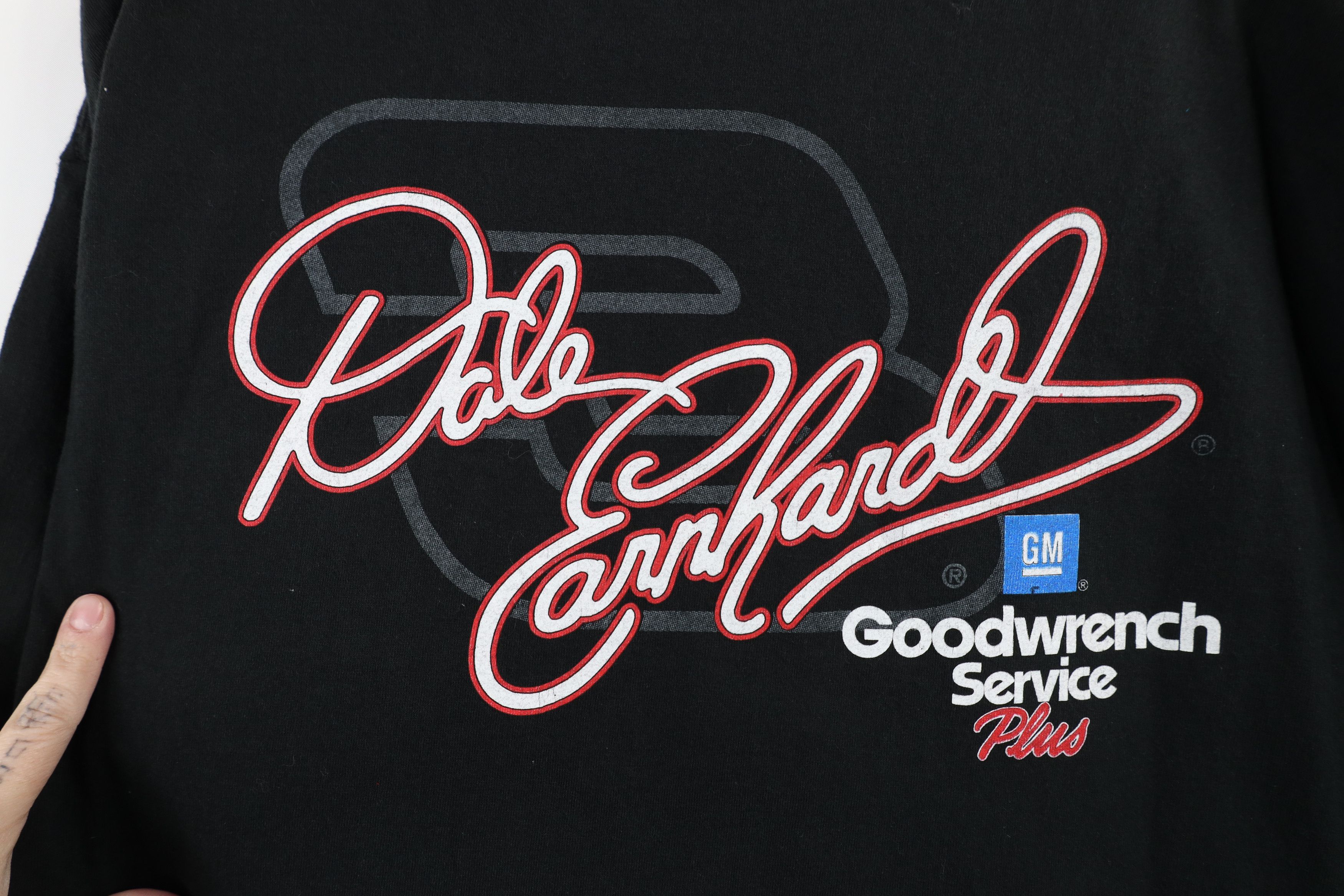 Vintage Vintage Y2K 2000 NASCAR Print Dale Earnhardt T-Shirt USA Size US L / EU 52-54 / 3 - 12 Thumbnail