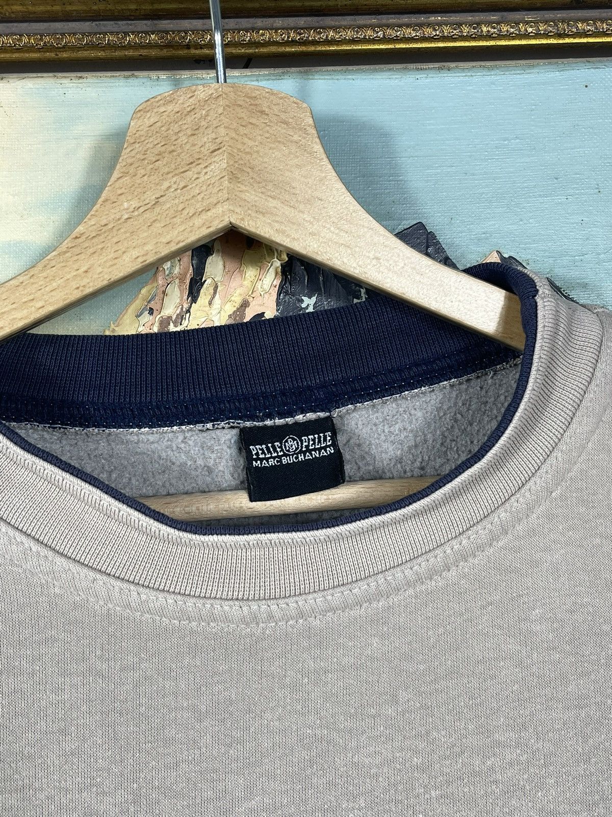 Pelle Pelle × Vintage Pelle Pelle Retro 00s Crewneck Jumper Sweater Hiphop Skate Size US XXL / EU 58 / 5 - 6 Thumbnail