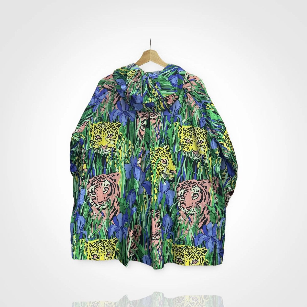 Gucci Gucci Feline Jungle Rain Jacket Size US XL / EU 56 / 4 - 2 Thumbnail