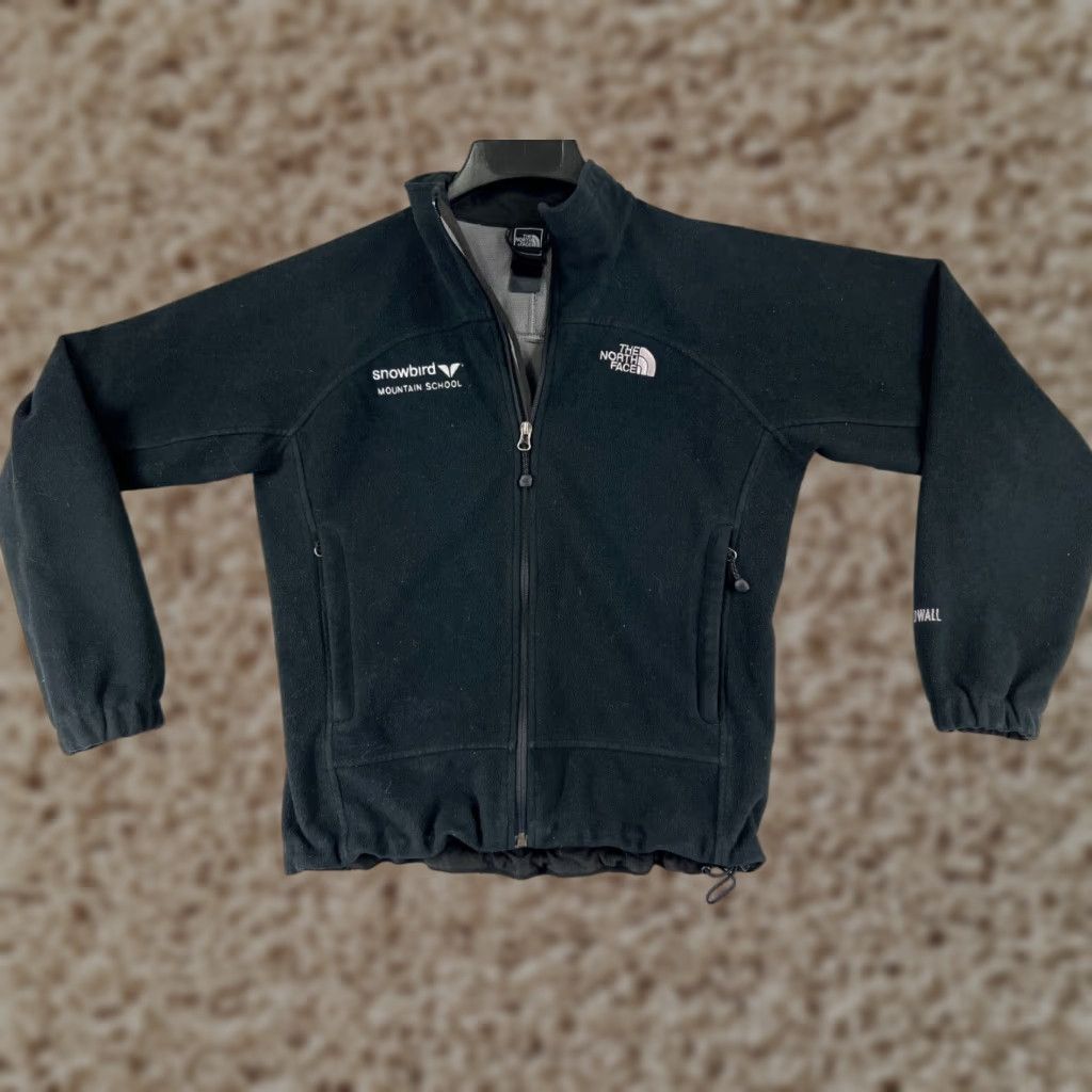 The North Face The North Face Jacket Womens Medium Black Windwall Full Zip Gorpcore Polyester Size M / US 6-8 / IT 42-44 - 1 Thumbnail