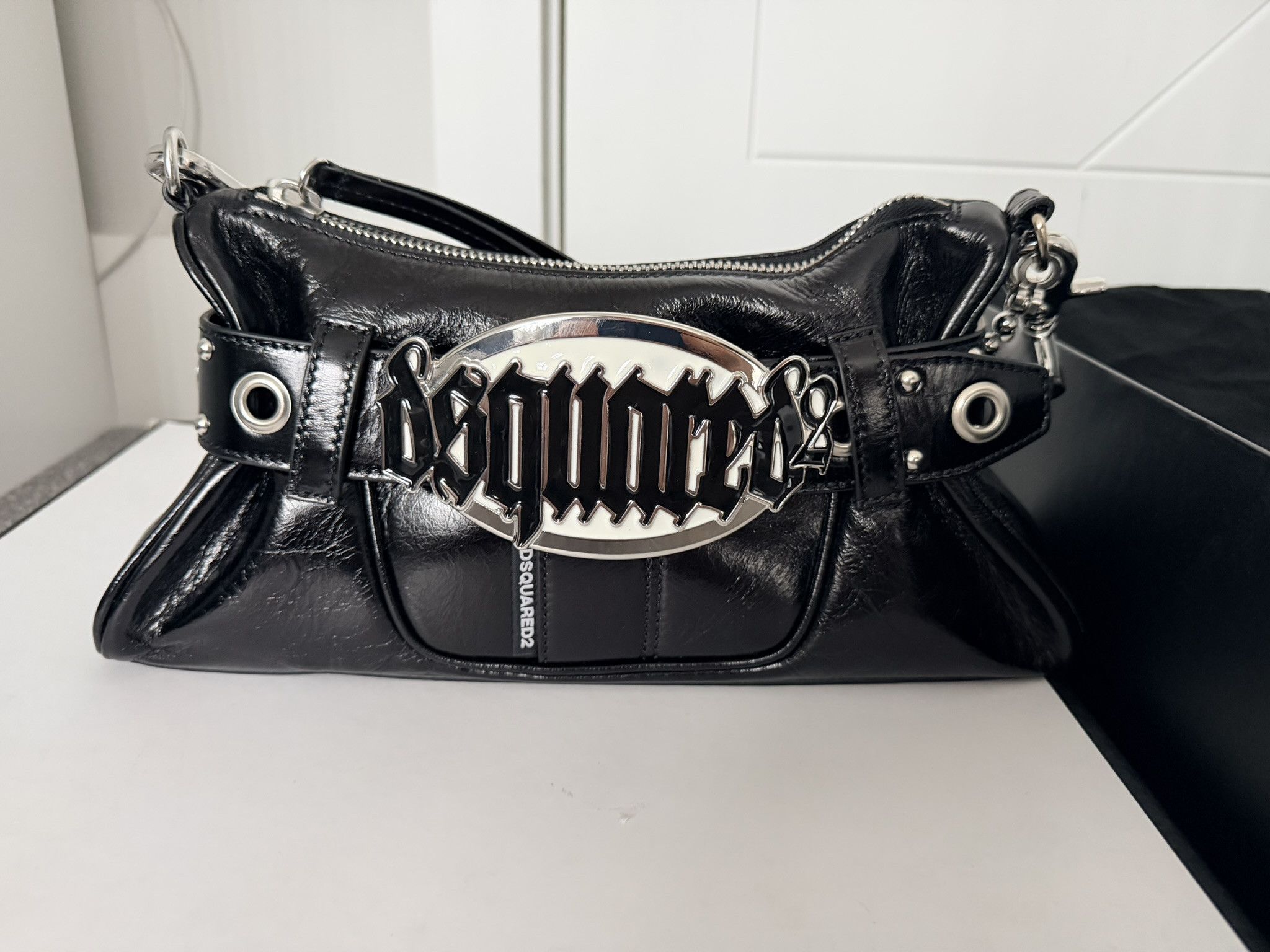Dsquared2 Gothic DSQUARED2 Belt Bag Size ONE SIZE - 1 Thumbnail
