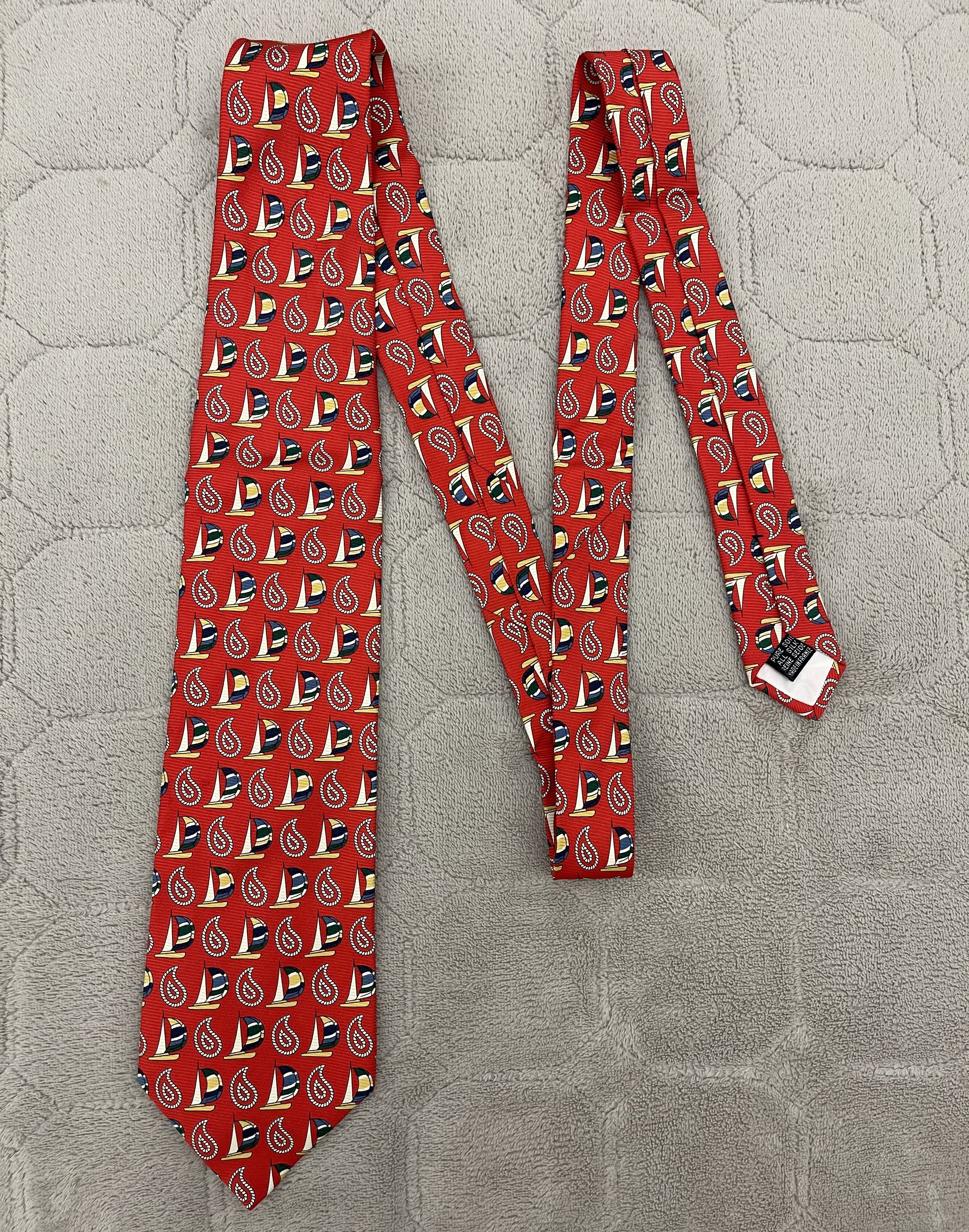 Carven × SHIPS × Vintage CARVEN PARIS Vintage Tie Ships Size ONE SIZE - 1 Thumbnail