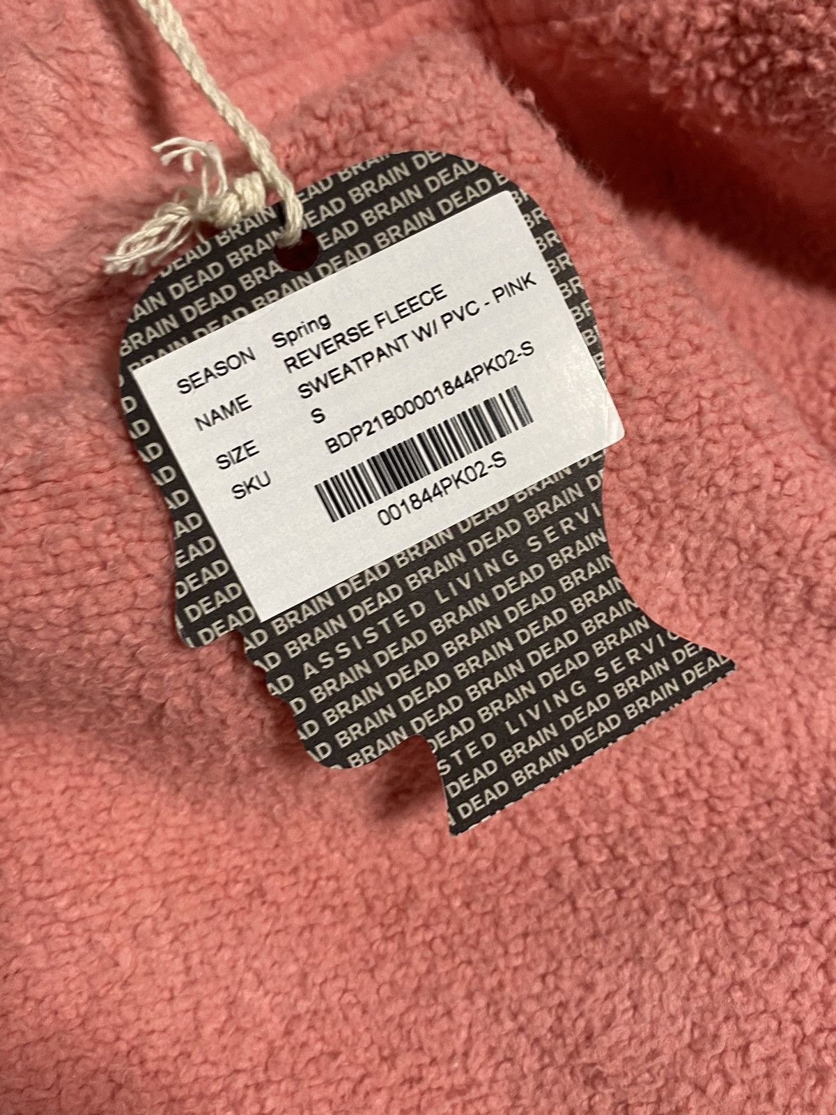 Brain Dead Brain Dead Reverse Fleece Sweatpants Size: S New With Tags Size US 30 / EU 46 - 4 Thumbnail