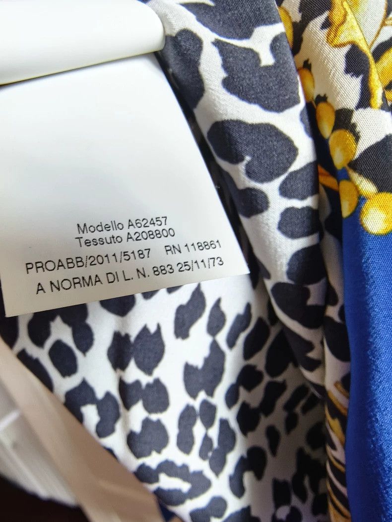 Versace Versace Leopard print silk dress Size M / US 6-8 / IT 42-44 - 8 Thumbnail