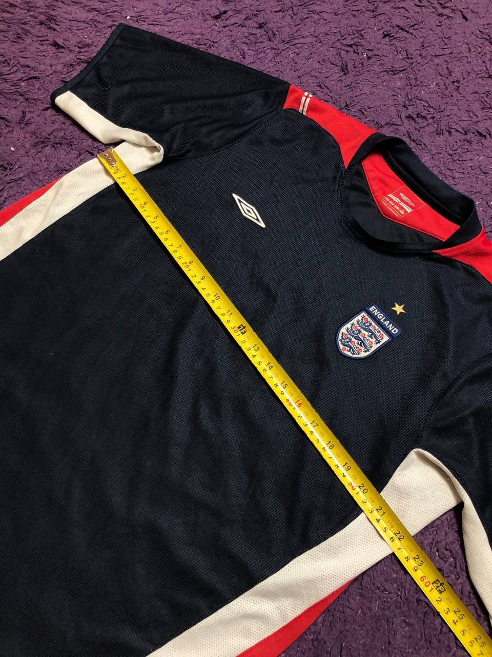 Umbro Vintage T-shirt Umbro Football England Jerseys crazy Y2K Size US L / EU 52-54 / 3 - 13 Thumbnail