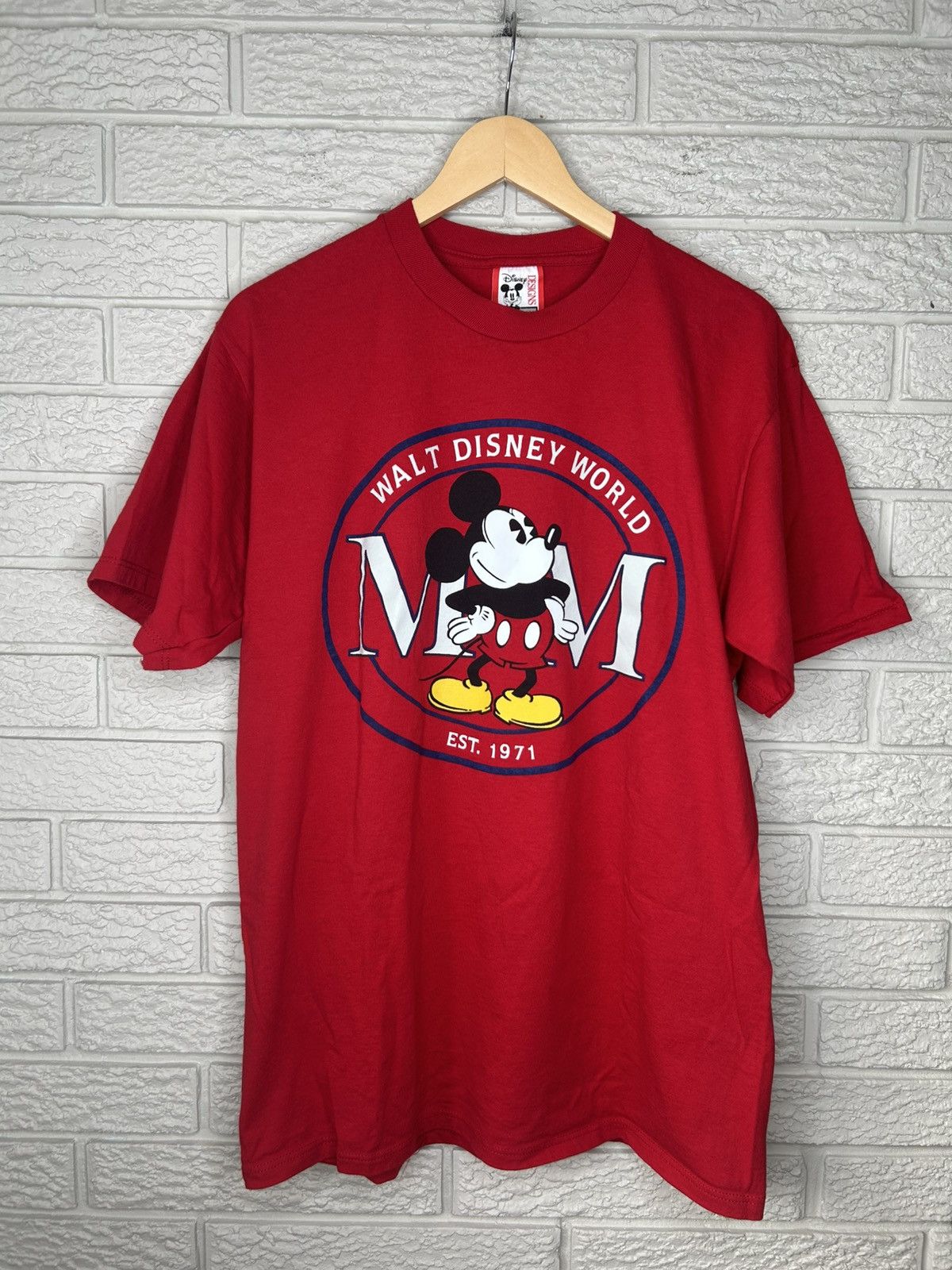 Disney Vintage 90s Disney Mickey Mouse T Shirt Size US L / EU 52-54 / 3 - 1 Thumbnail