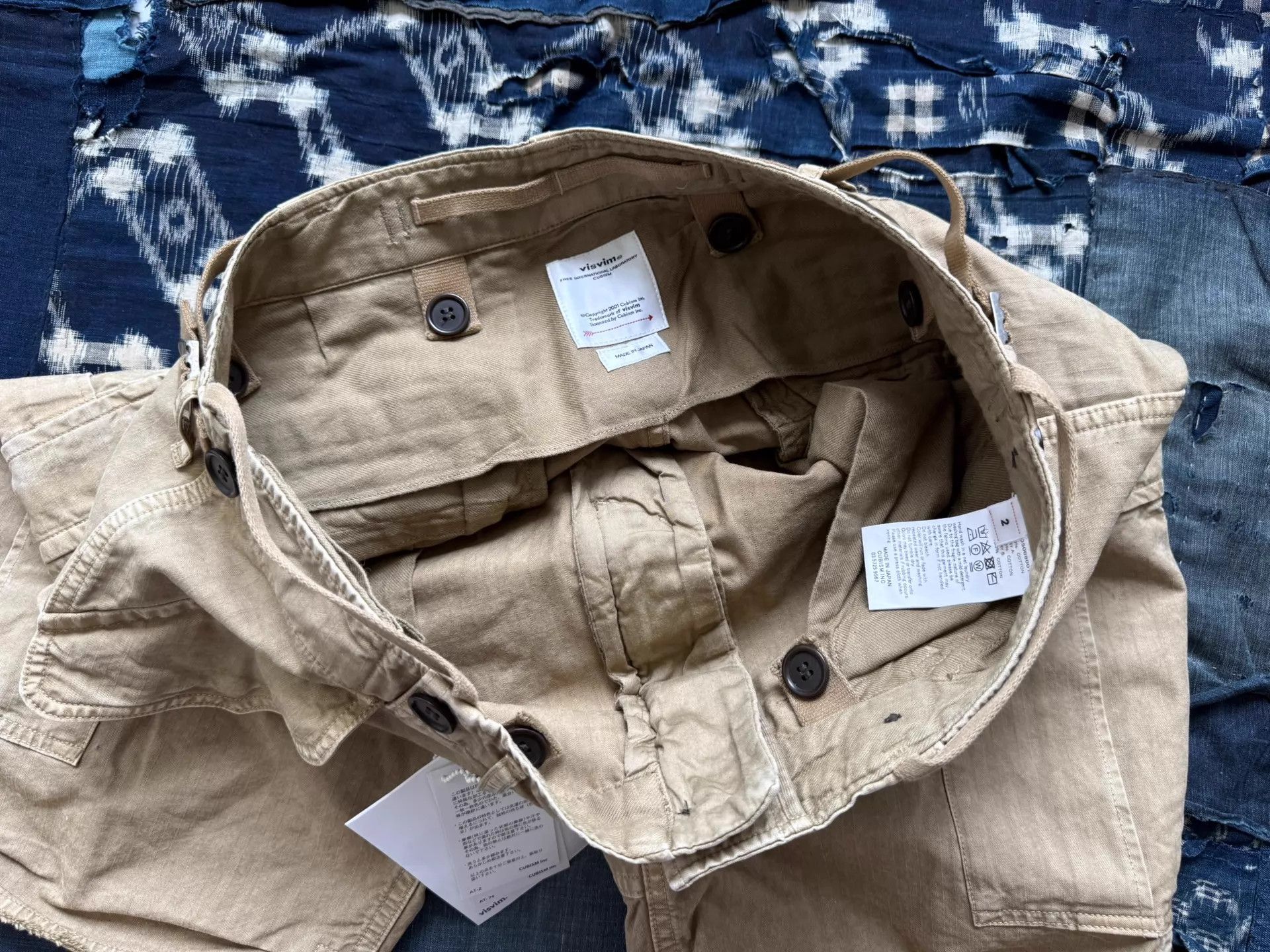 Visvim VISVIM 22SS EIGER SANCTION SHORTS HBT Khaki Washed 2 Size US 32 / EU 48 - 8 Thumbnail