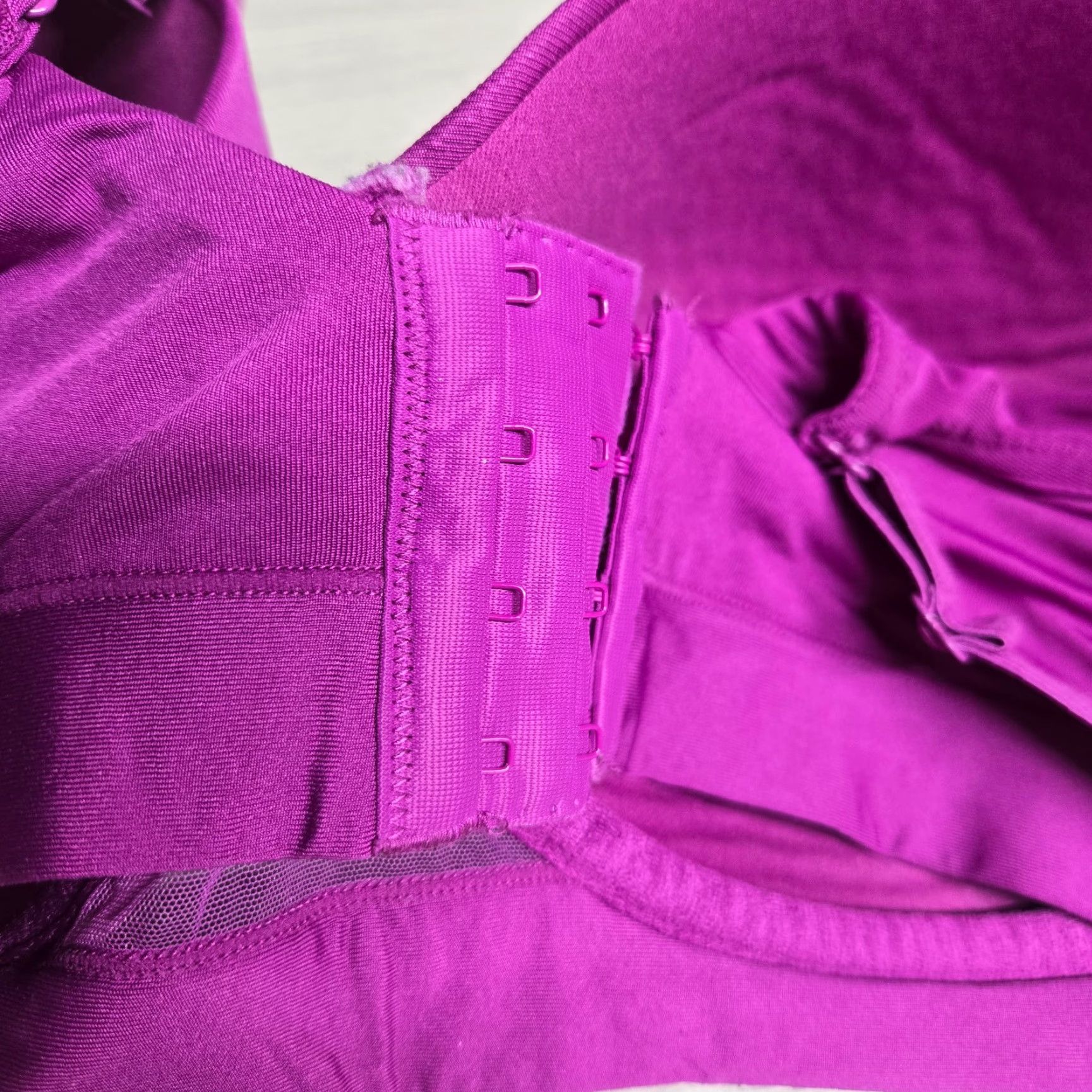 Vintage VINTAGE Lane Bryant Cacique Full Coverage Bra Women 42F Purple Lightly Lined Plus Size Size ONE SIZE - 3 Thumbnail