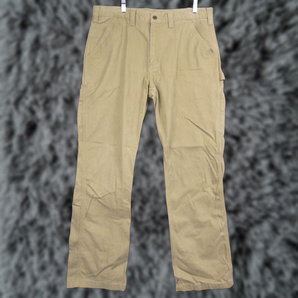 Carhartt Carhartt Pants 36 Mens Relaxed Fit Canvas Work Duck Utility Size US 36 / EU 52 - 1 Thumbnail