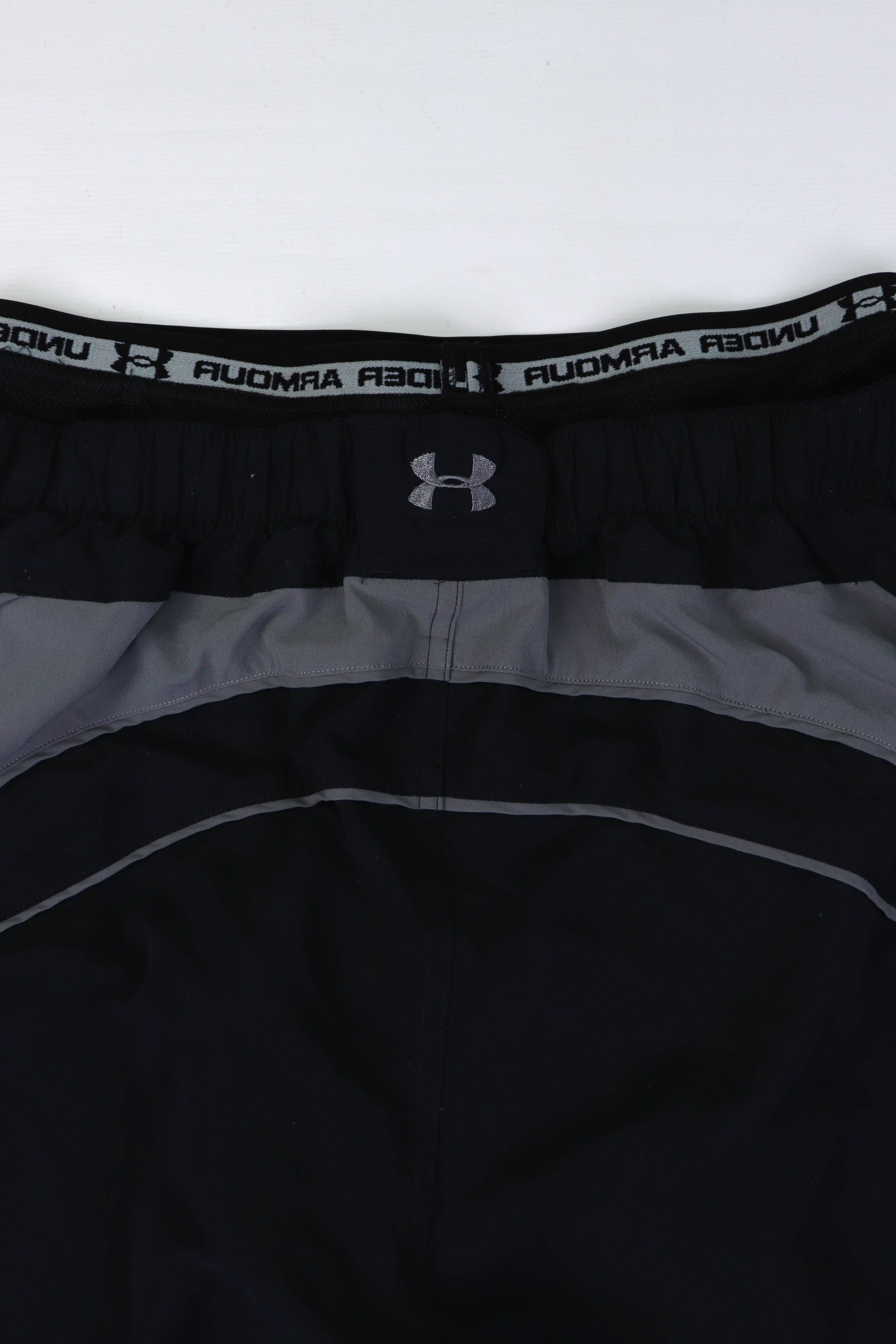 Under Armour 00s Vintage Under Armour 2in1 Transform Black Cycling Shorts Size US 34 / EU 50 - 8 Thumbnail