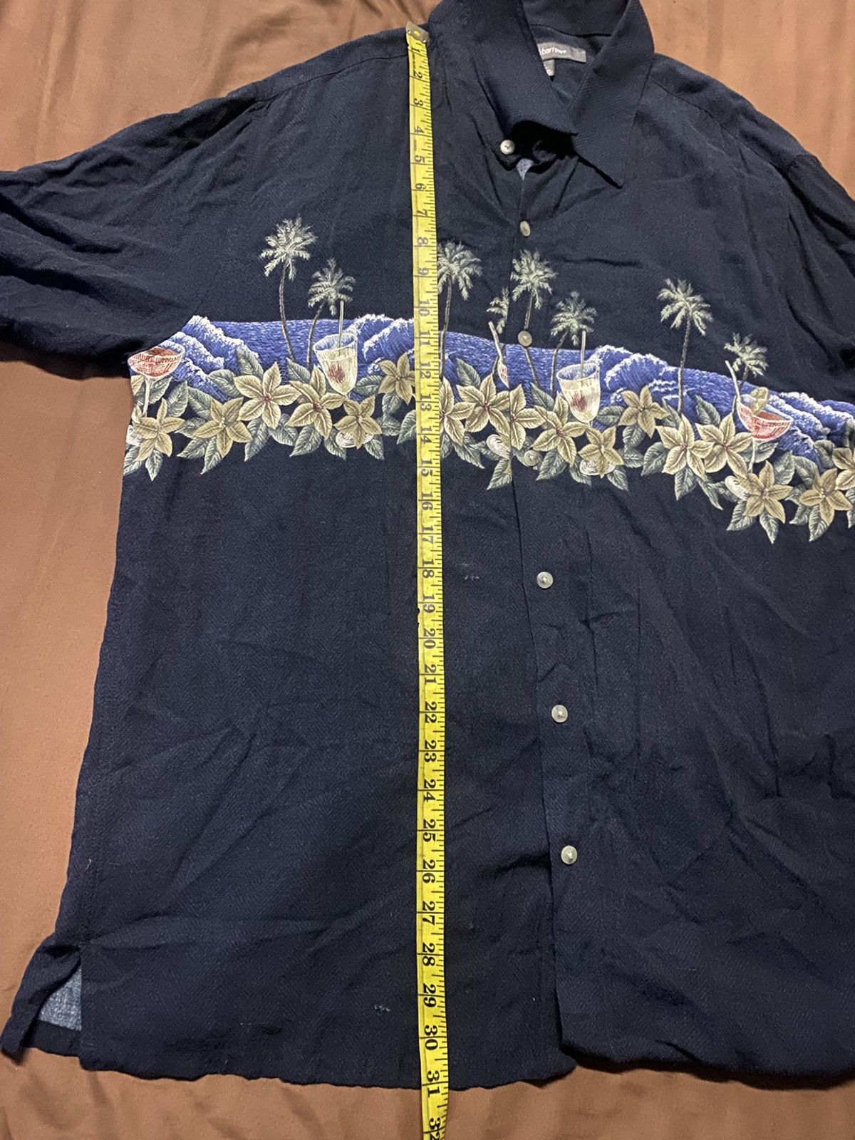 Croft & Barrow Vintage Croft & Barrow Rayon Hawaii Shirt Size US XL / EU 56 / 4 - 9 Thumbnail