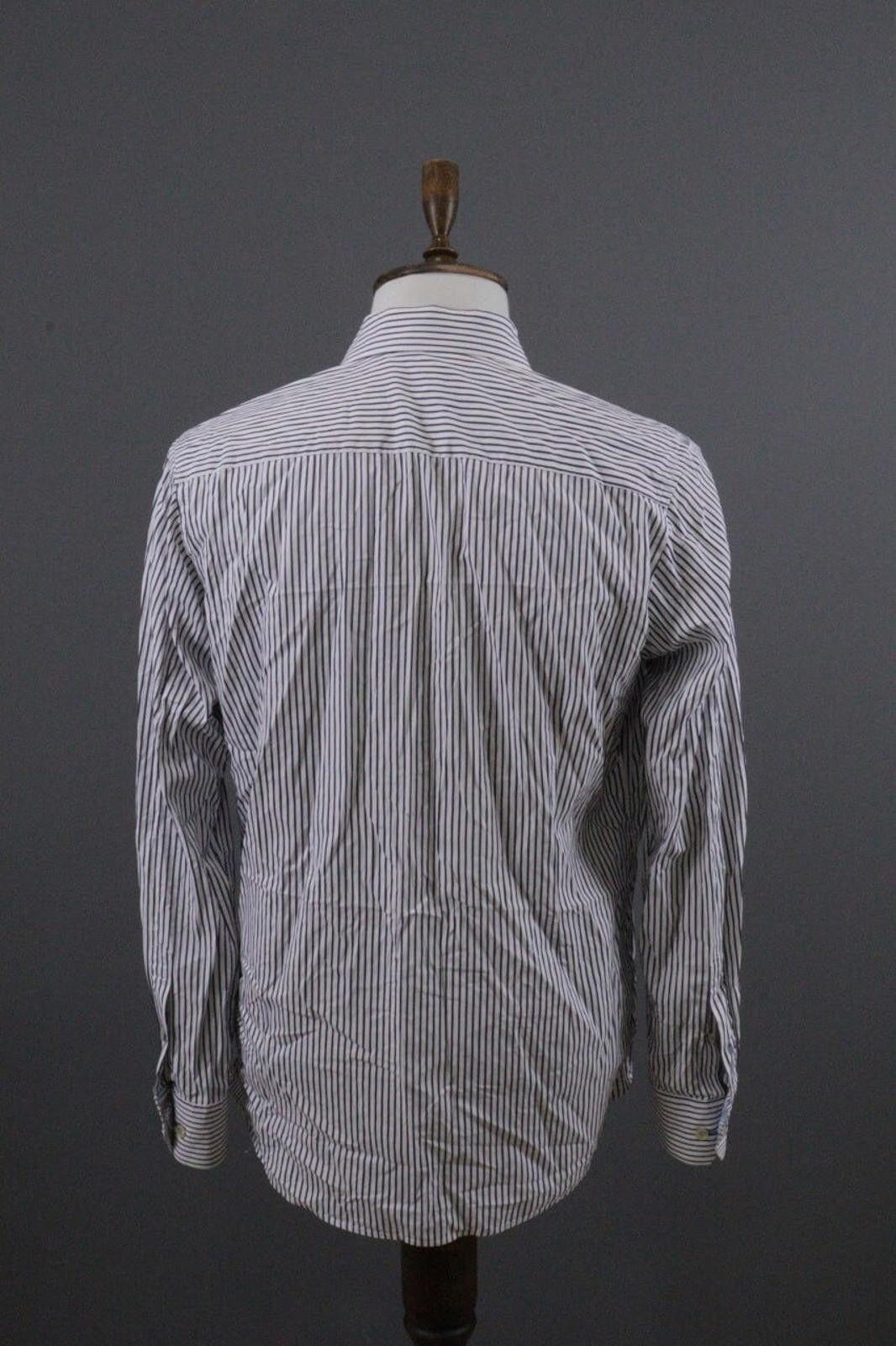 Flower Mountain Eton Contemporary Striped Floral Dress Shirt Size 16 41 Size US L / EU 52-54 / 3 - 7 Thumbnail