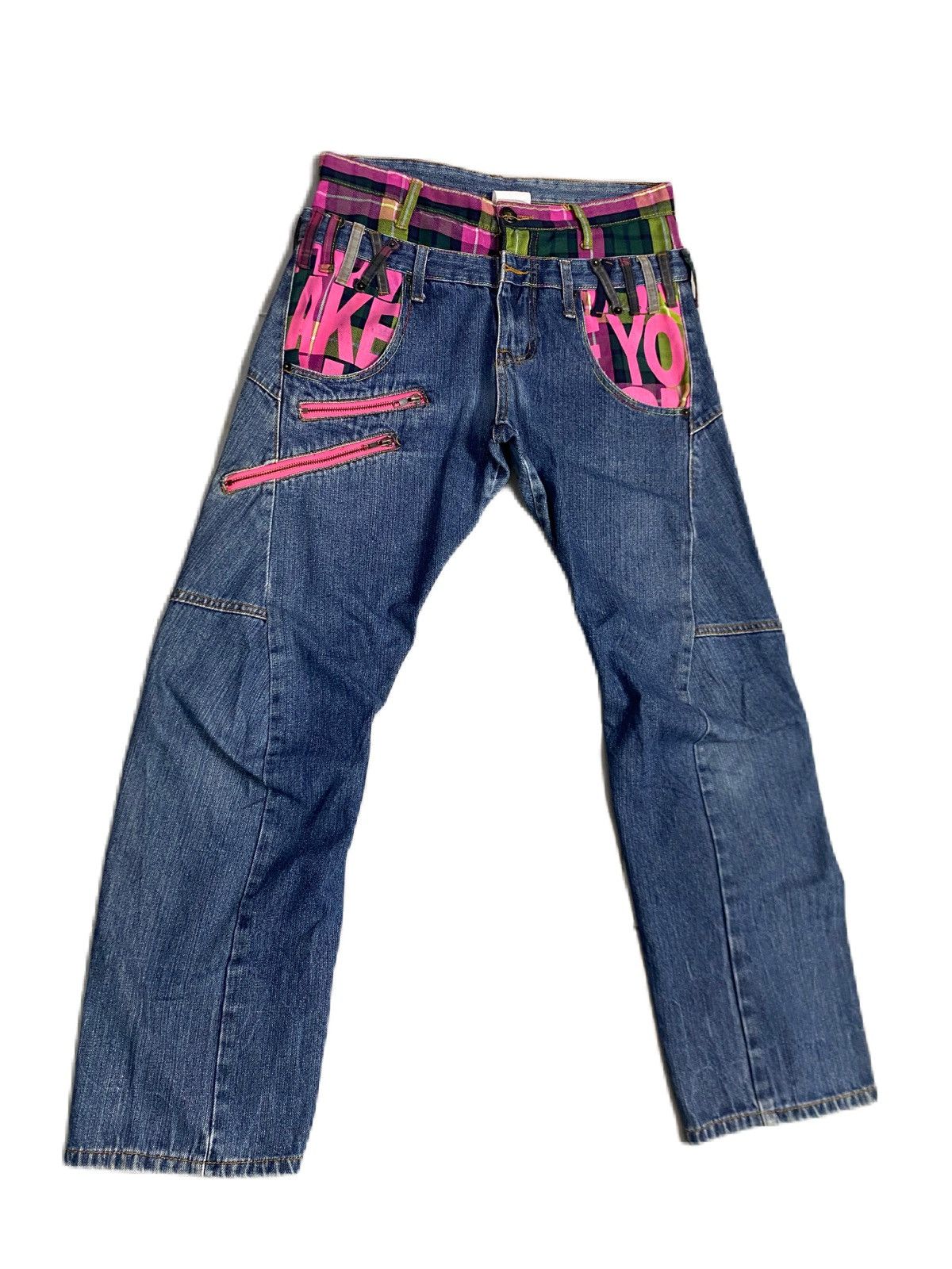 If Six Was Nine × Japanese Brand × PPFM JAPAN BRAND DOUBLE WAIST ASYMMETRICAL DESIGN SEDITIONARIES Size US 32 / EU 48 - 2 Thumbnail