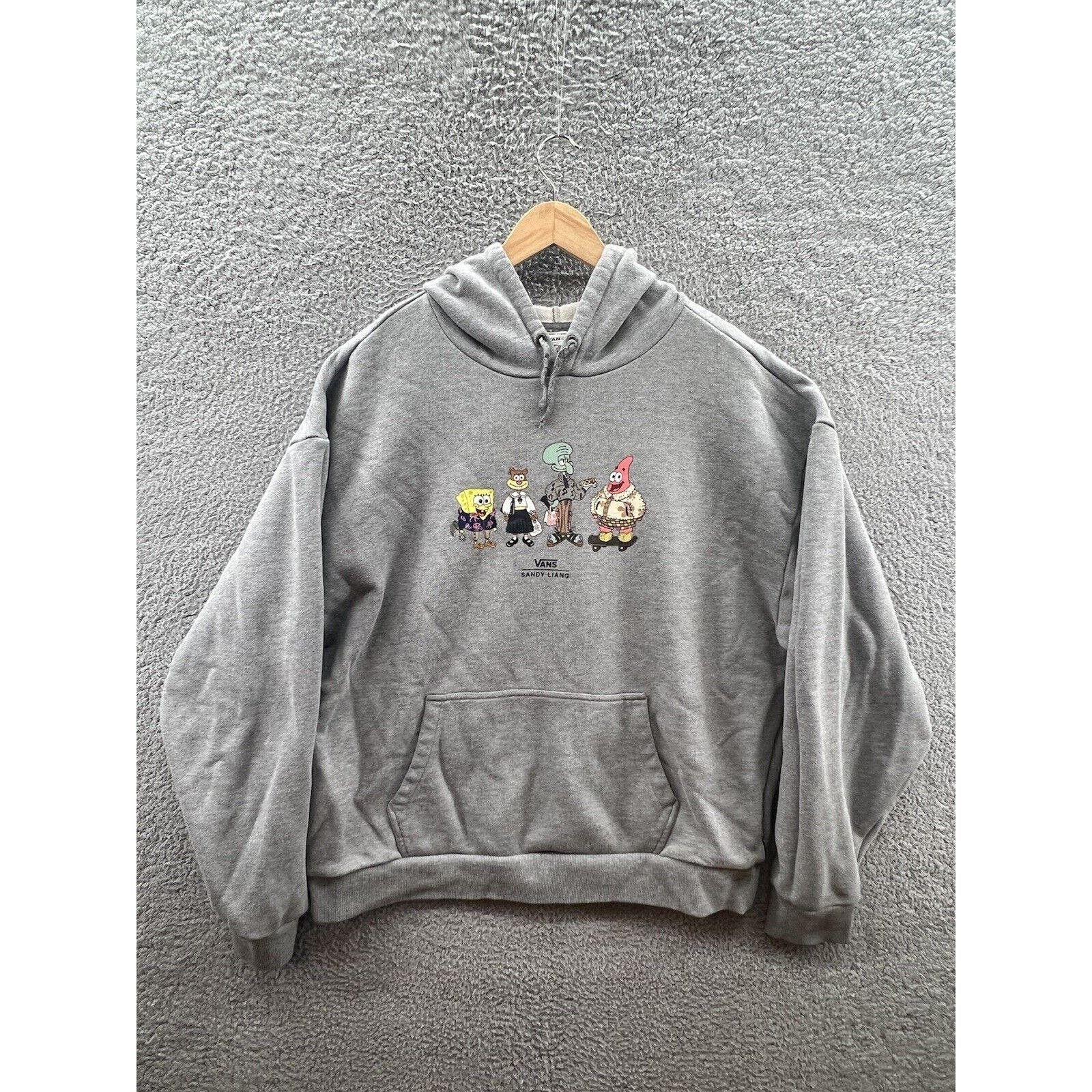Vans Vans Sandy Liang SpongeBob SquarePants Gray Hoodie Size XL Size US XL / EU 56 / 4 - 1 Thumbnail