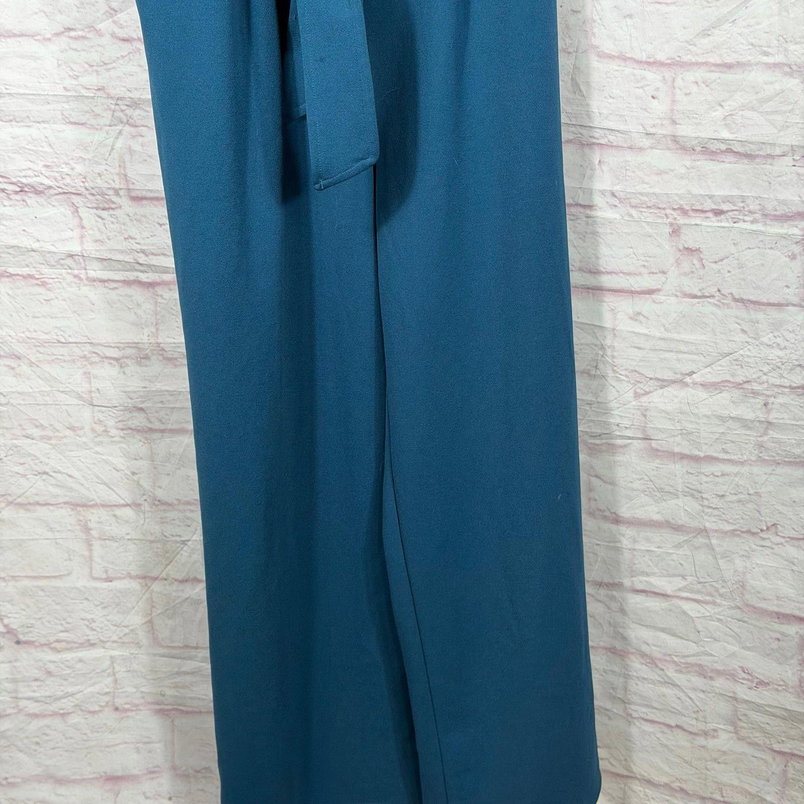 Other Blue Sleeveless Large Jumpsuit with Belt Size 36" / US 14 / IT 50 - 4 Thumbnail