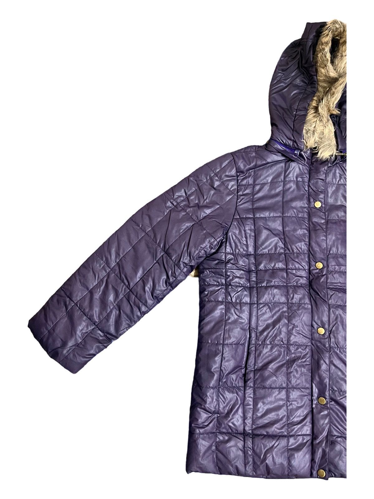 Japanese Brand Vintage Avarice Puffer Acrylic Fur Hooded Style Jacket Size US M / EU 48-50 / 2 - 2 Thumbnail
