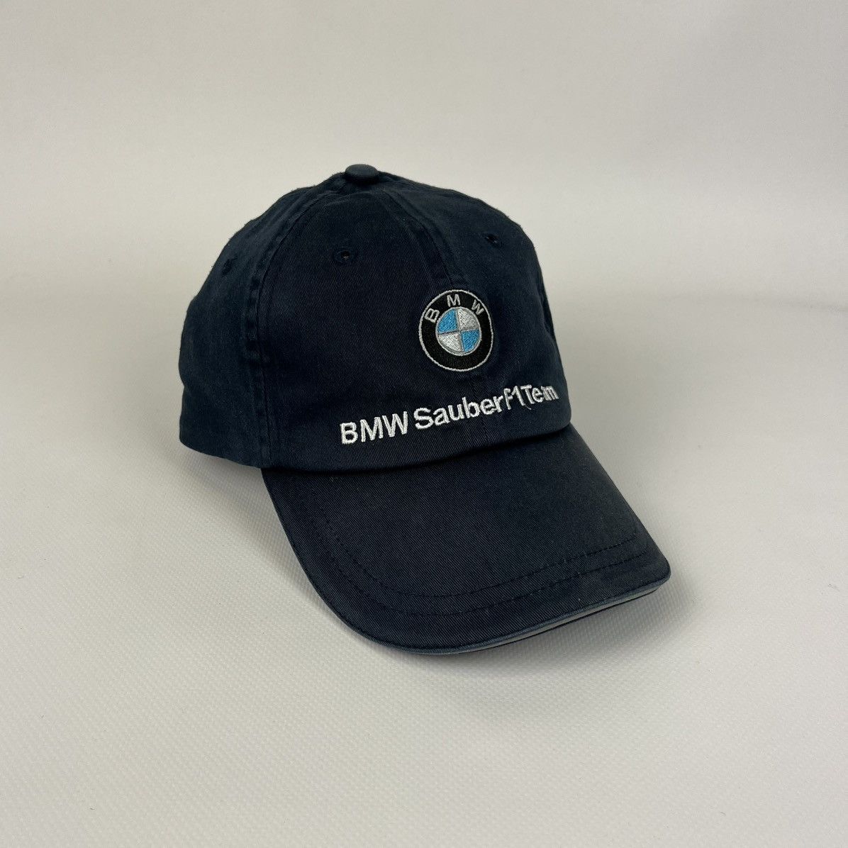 BMW 2009 BMW Sauber F1 Team Racing Sport Top Hat Cap Blue Motor Size ONE SIZE - 1 Thumbnail