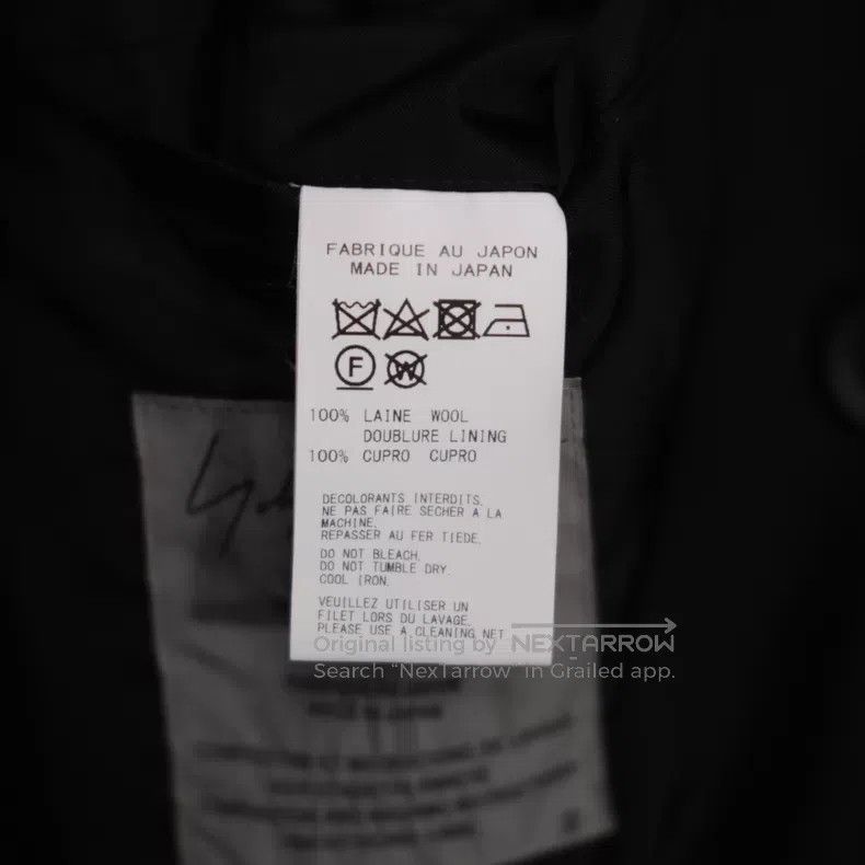 Yohji Yamamoto Yohji Yamamoto size 2 20 SS deconstructed blazer Size 36R - 6 Thumbnail
