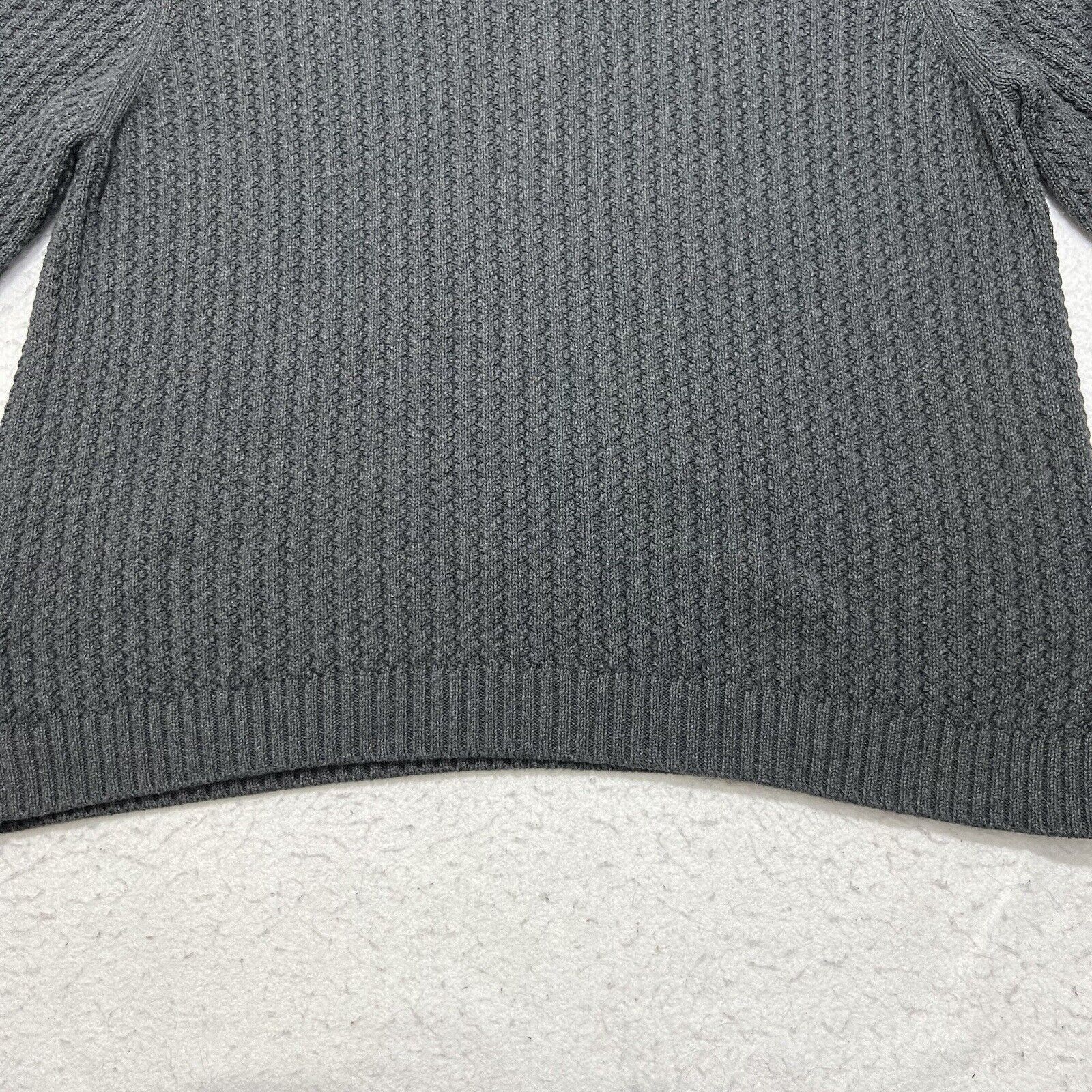 Eddie Bauer Eddie Bauer Henley Sweater Heavyweight Dark Gray Button Up Size US XL / EU 56 / 4 - 11 Thumbnail