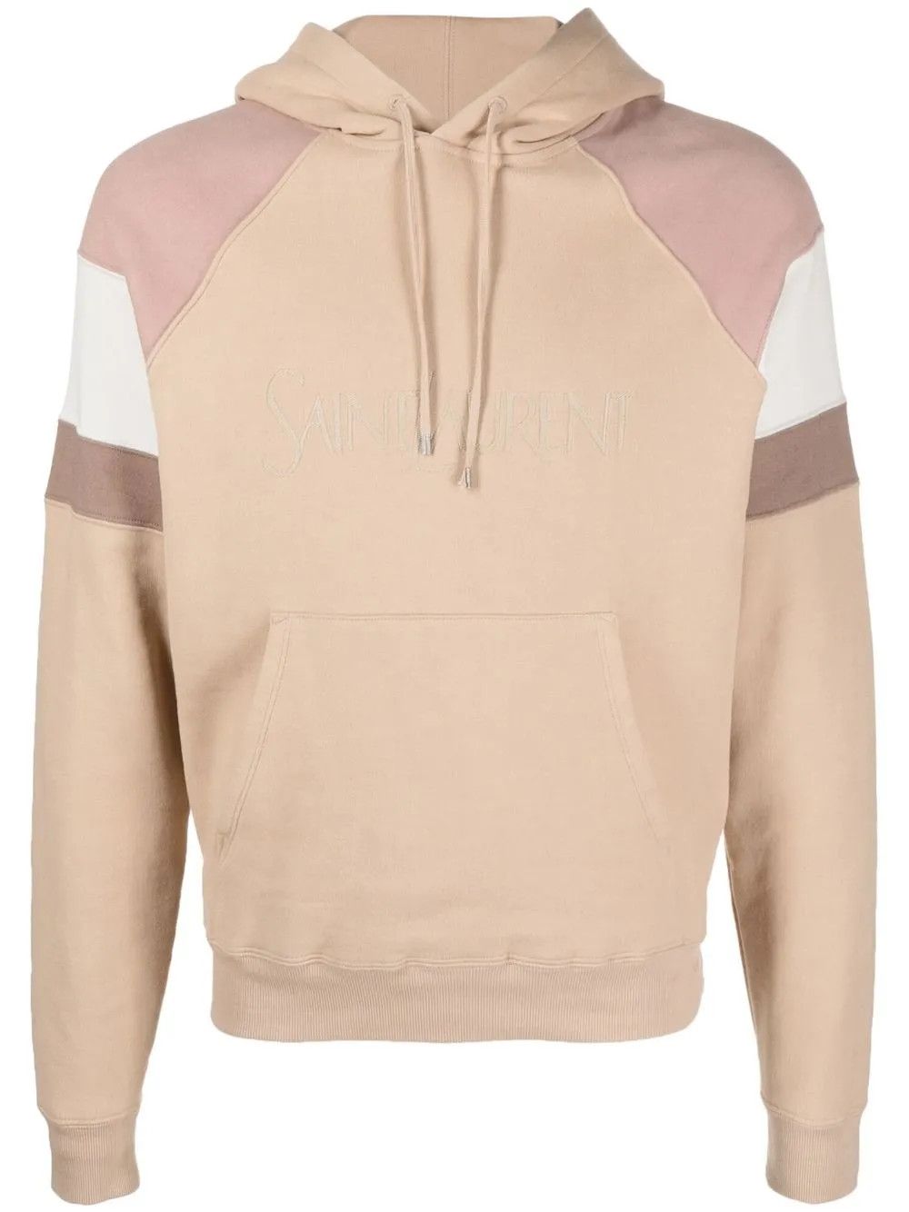 Saint Laurent Paris o1y0325 Logo Hoodie in Multicolor Size US M / EU 48-50 / 2 - 1 Thumbnail