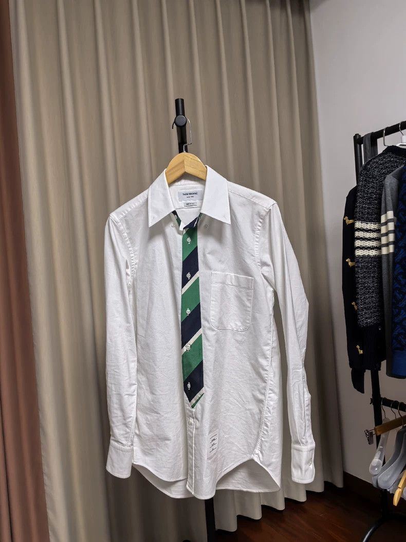 Other Thom Browne size1 Tie shirt Size US S / EU 44-46 / 1 - 1 Thumbnail