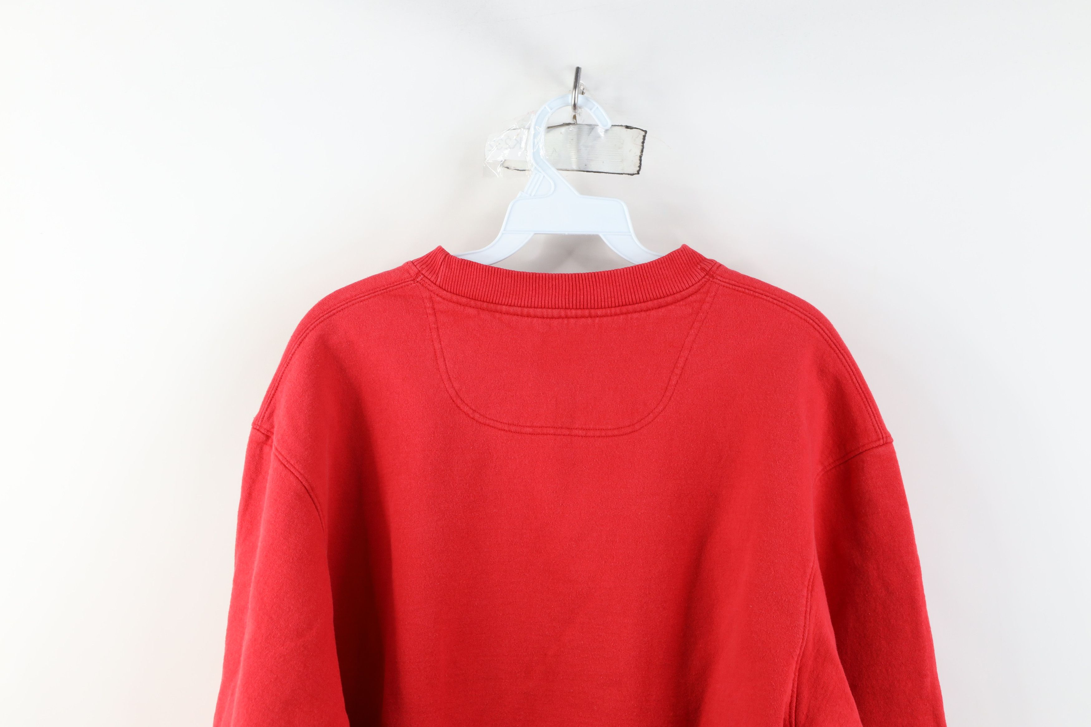 Champion Vintage Y2K Champion Classic Logo Crewneck Sweatshirt Red Size US M / EU 48-50 / 2 - 14 Thumbnail