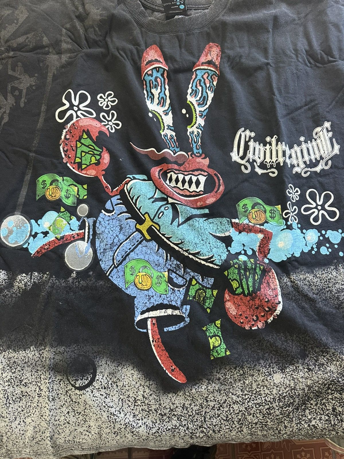 Civil Regime Civil regime mr crabs t shirt Size US XXL / EU 58 / 5 - 2 Thumbnail