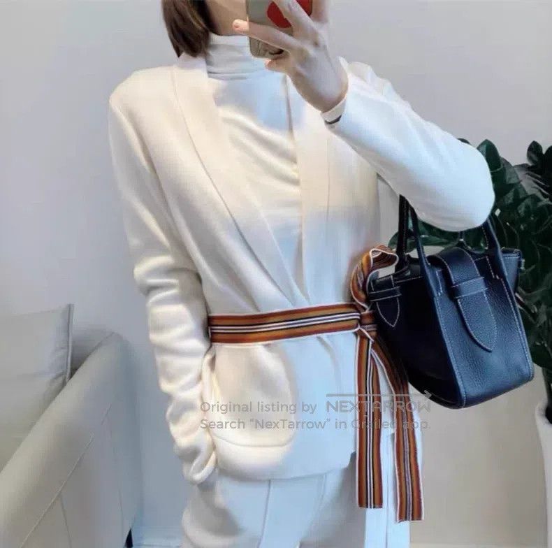 Loro Piana Loro Piana Silk and Cotton Capsule Cardigan Jacket Size XS / US 0-2 / IT 36-38 - 2 Thumbnail