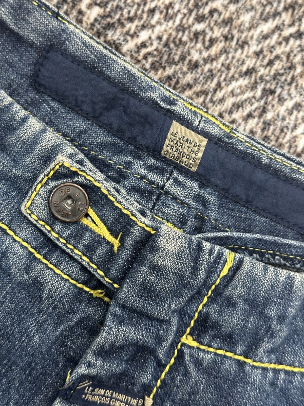 Le Grande Bleu (L.G.B.) × Marithe + Francois Girbaud Vintage 90s Marithe Francois Girbaud Baggy Shorts Size US 37 - 12 Thumbnail