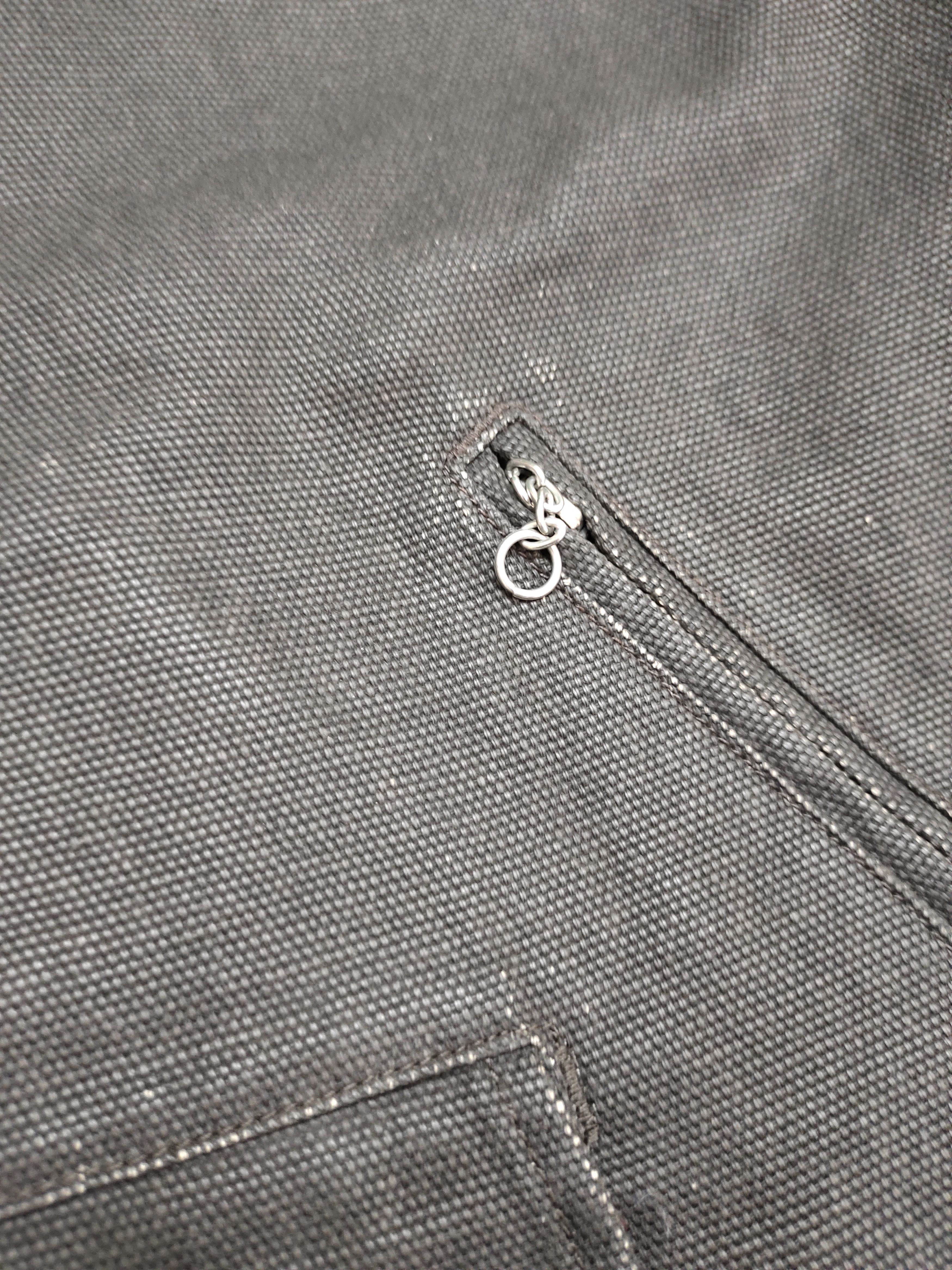 Japanese Brand Rough Trade Bondage Double Collar Waxed Denim Jacket Size US M / EU 48-50 / 2 - 8 Thumbnail
