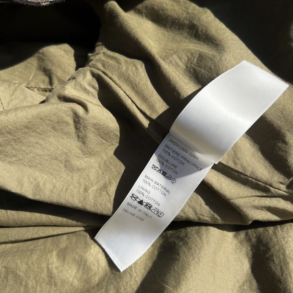 Celine Celine Saharienne Oversized Military Jacket Size US L / EU 52-54 / 3 - 8 Thumbnail
