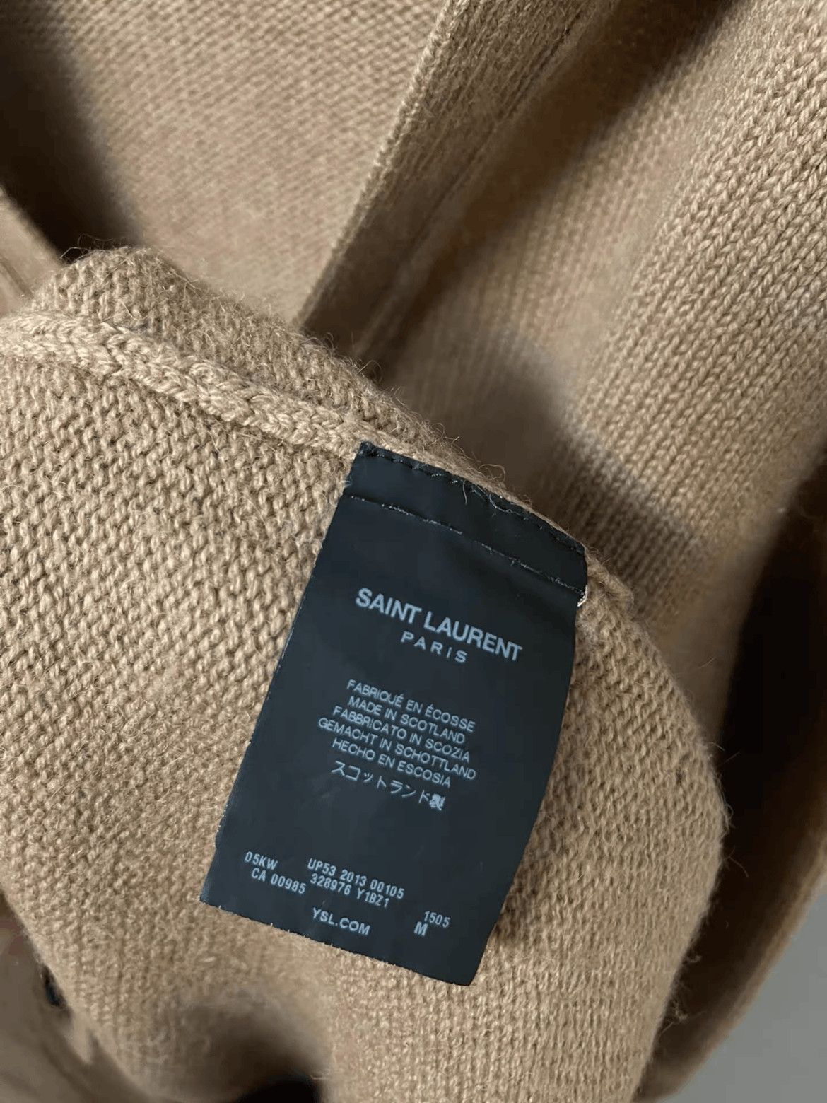 Saint Laurent Paris Saint Laurent Paris 13AW OS Hooded Cardigan Size US M / EU 48-50 / 2 - 3 Thumbnail