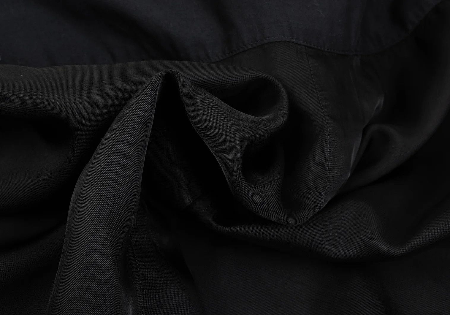 Yohji Yamamoto Yohji Yamamoto Cotton Back Button Shirt Black 4 Size US XL / EU 56 / 4 - 17 Thumbnail