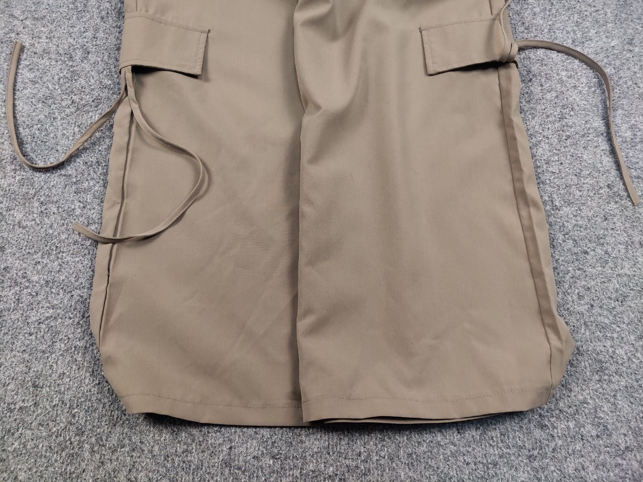 Japanese Brand Vintage 90's Japan Style Baggy Beige Womens Cargo Pants Size 28" / US 6 / IT 42 - 9 Thumbnail